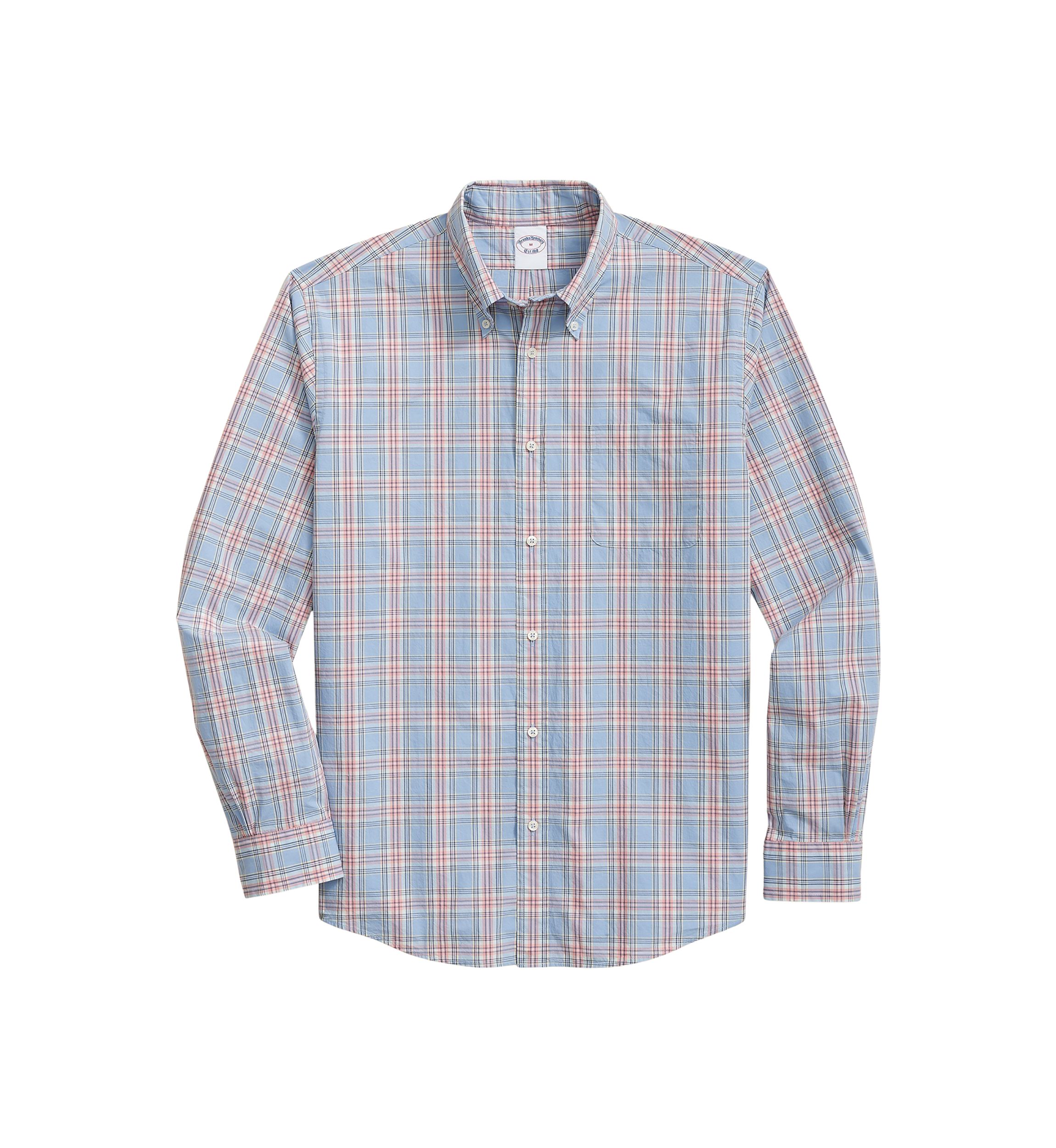 Friday Shirt, Poplin Tartan Pattern