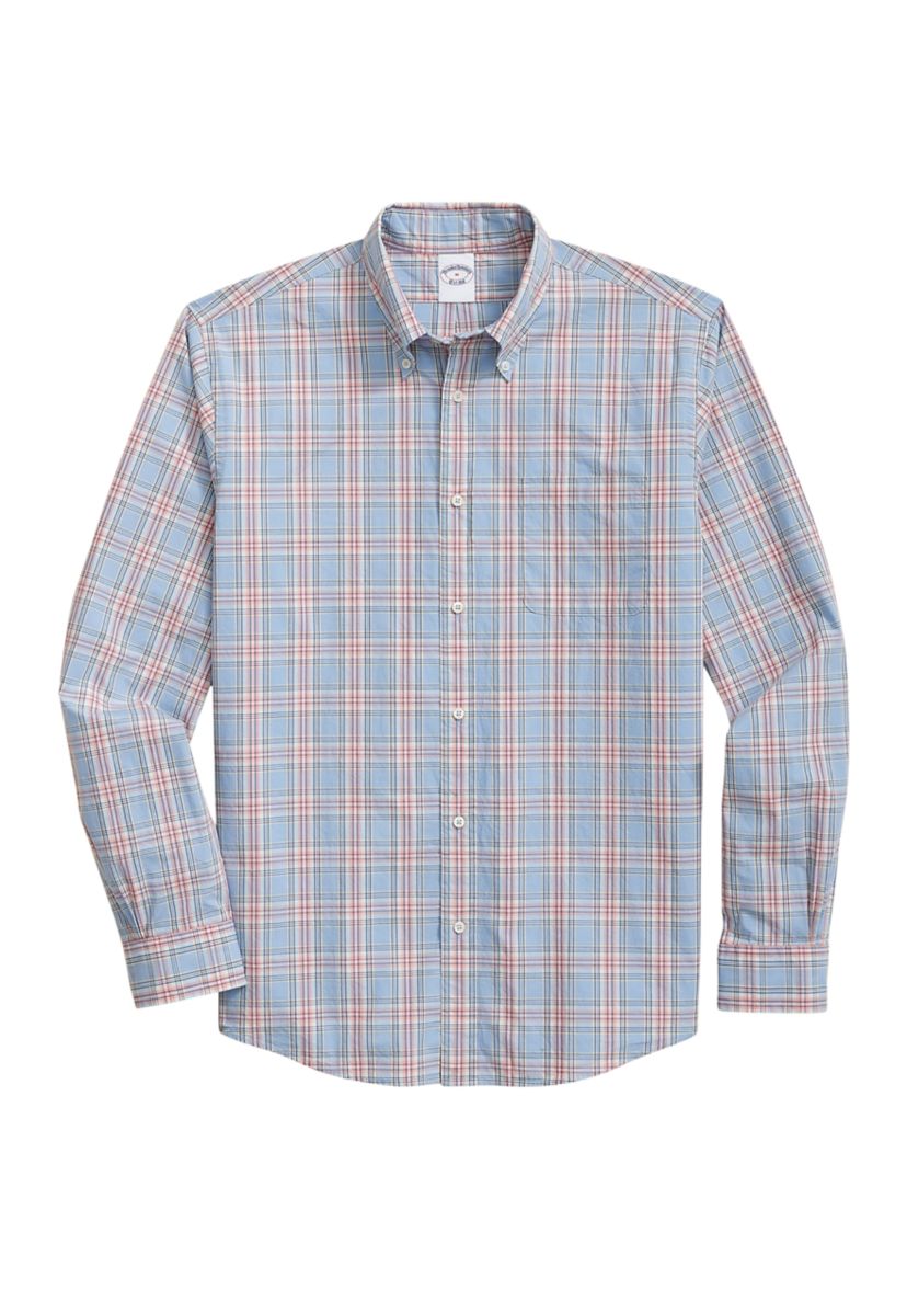 Friday Shirt, Poplin Tartan Pattern
