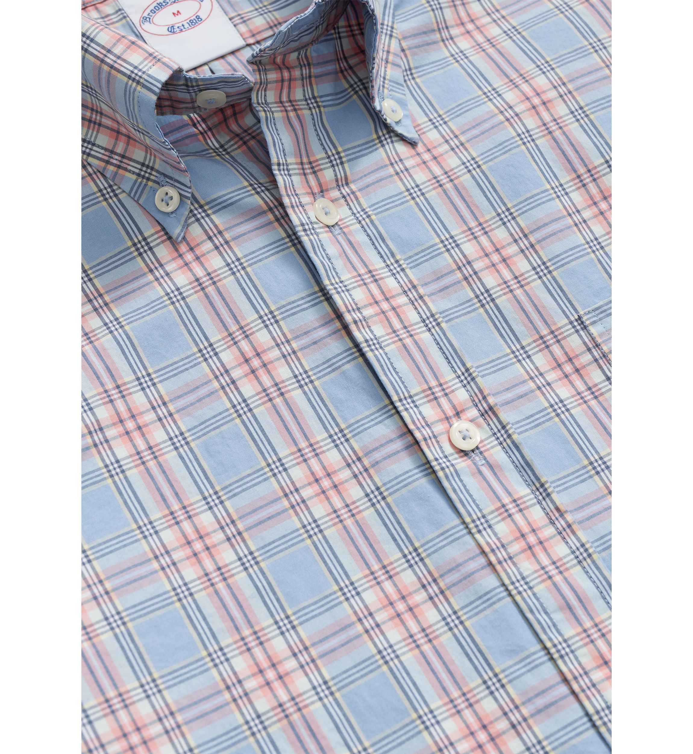 Friday Shirt, Poplin Tartan Pattern