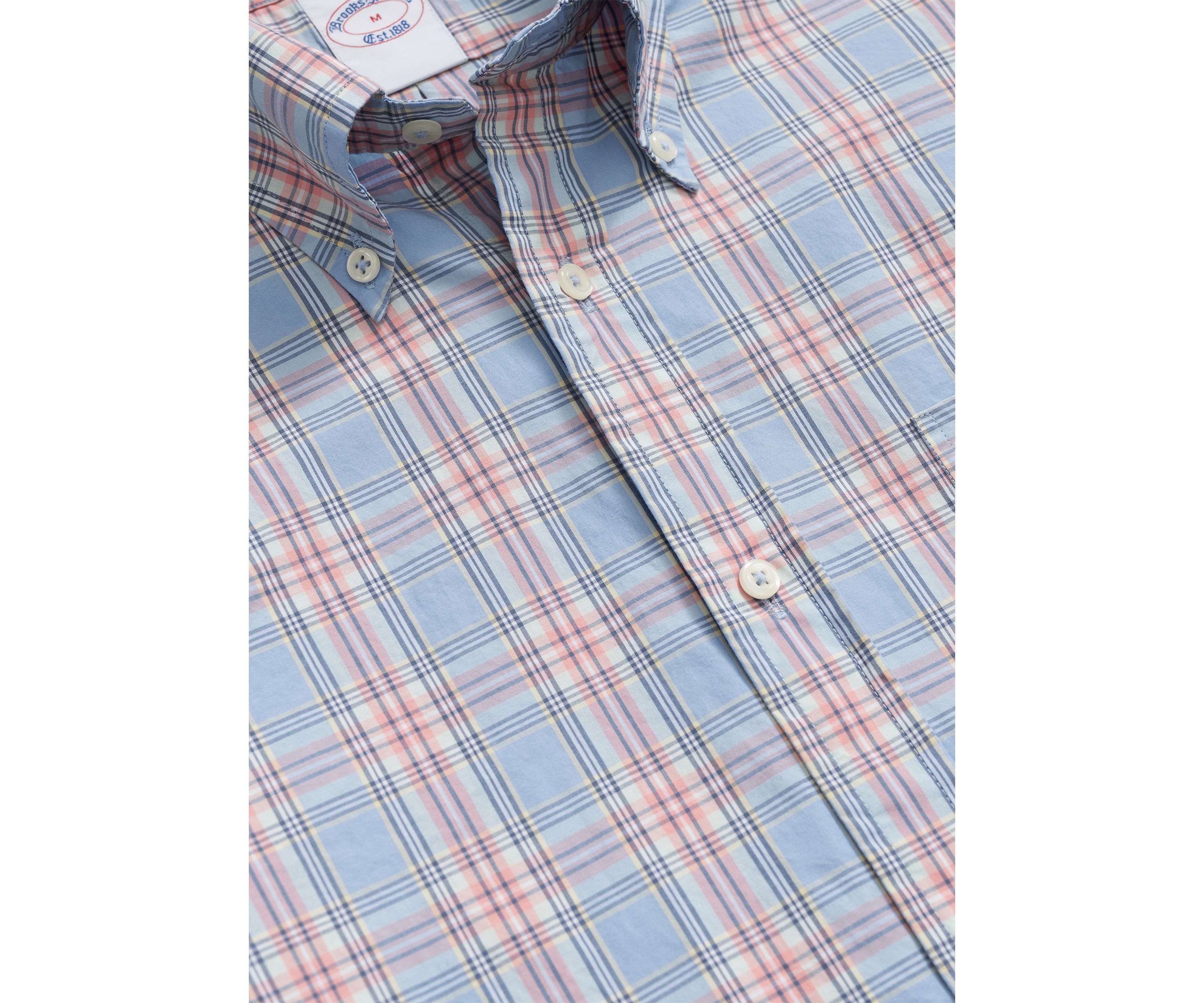Friday Shirt, Poplin Tartan Pattern