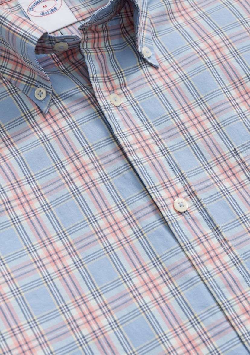Friday Shirt, Poplin Tartan Pattern