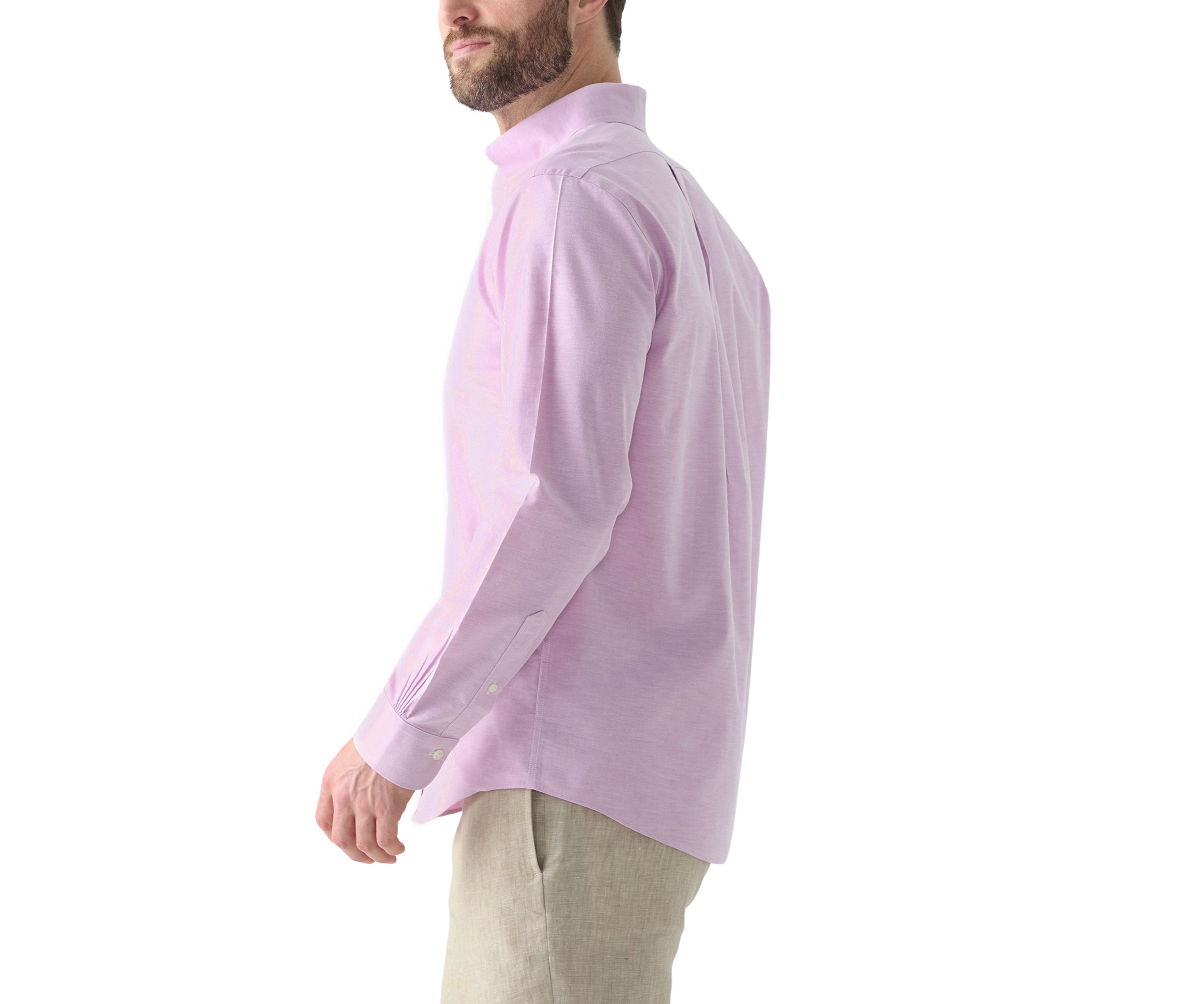 Mens Long Sleeve Stretch Oxford Shirt