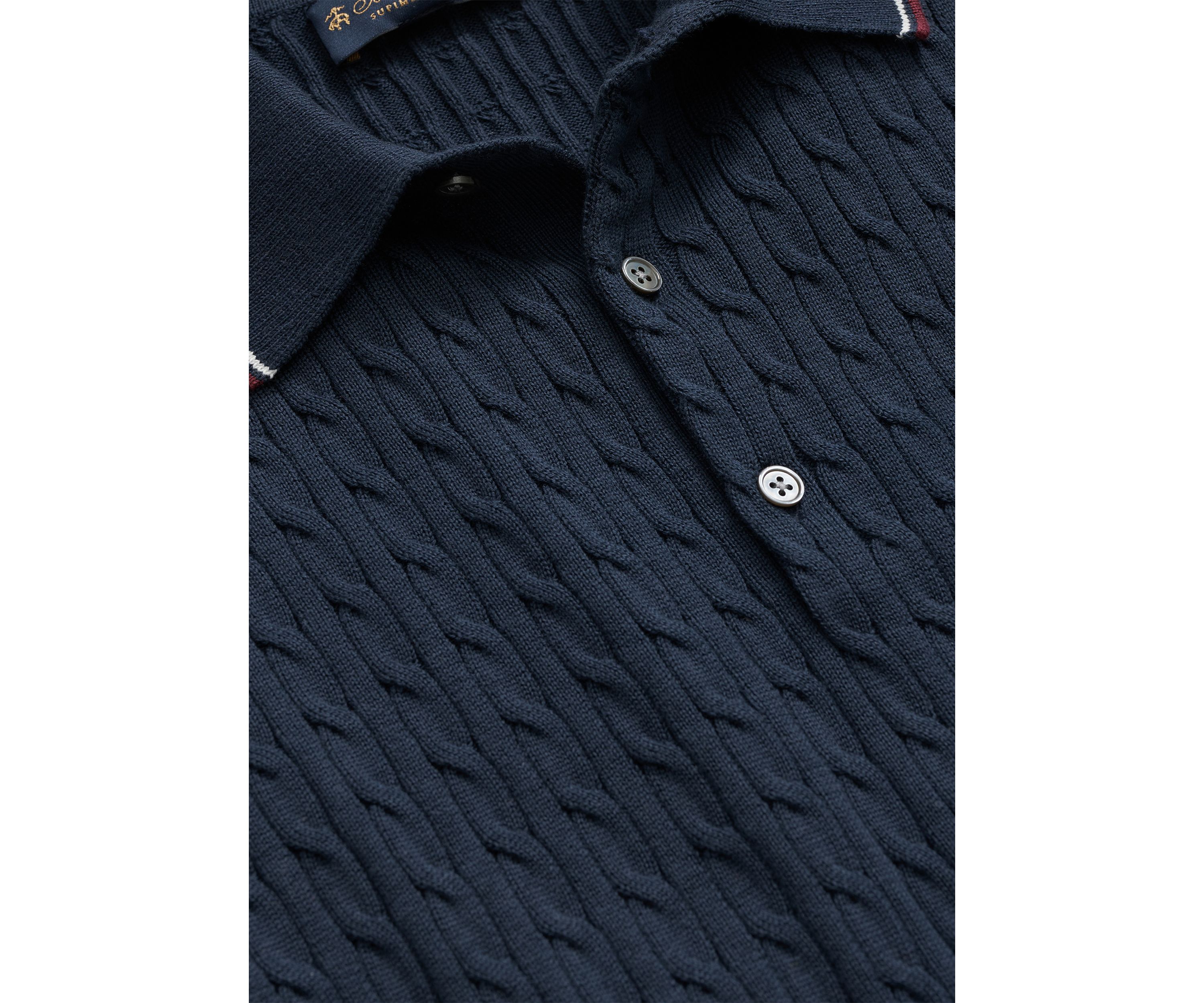 Archive Sweater Tennis Polo Shirt 
