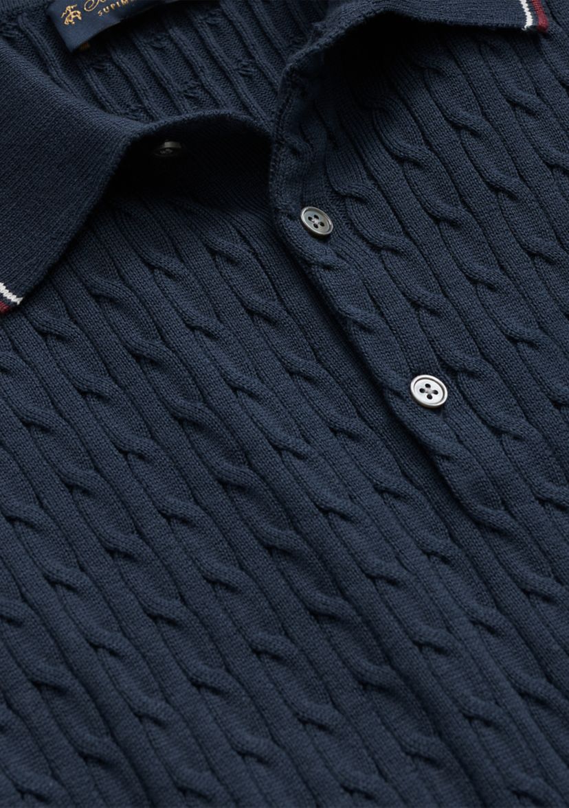 Archive Sweater Tennis Polo Shirt 