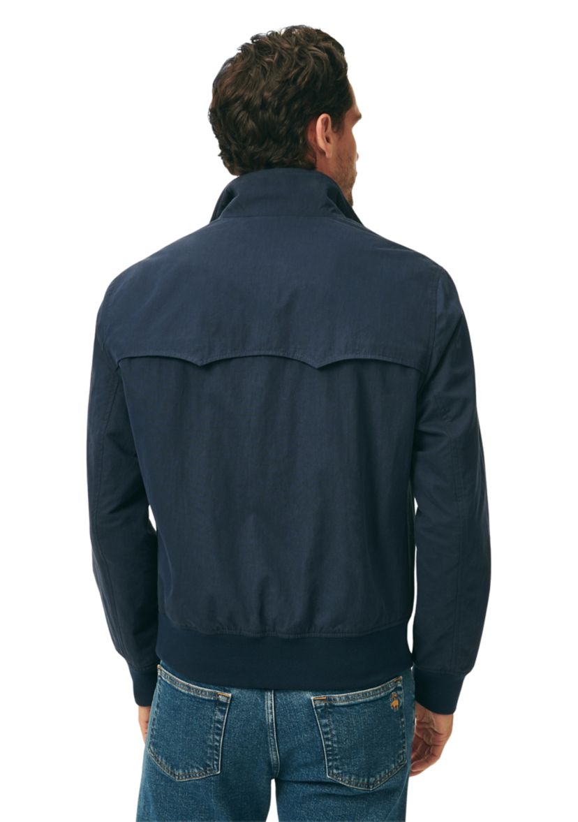 Bomber Jacket in Cotton Blend