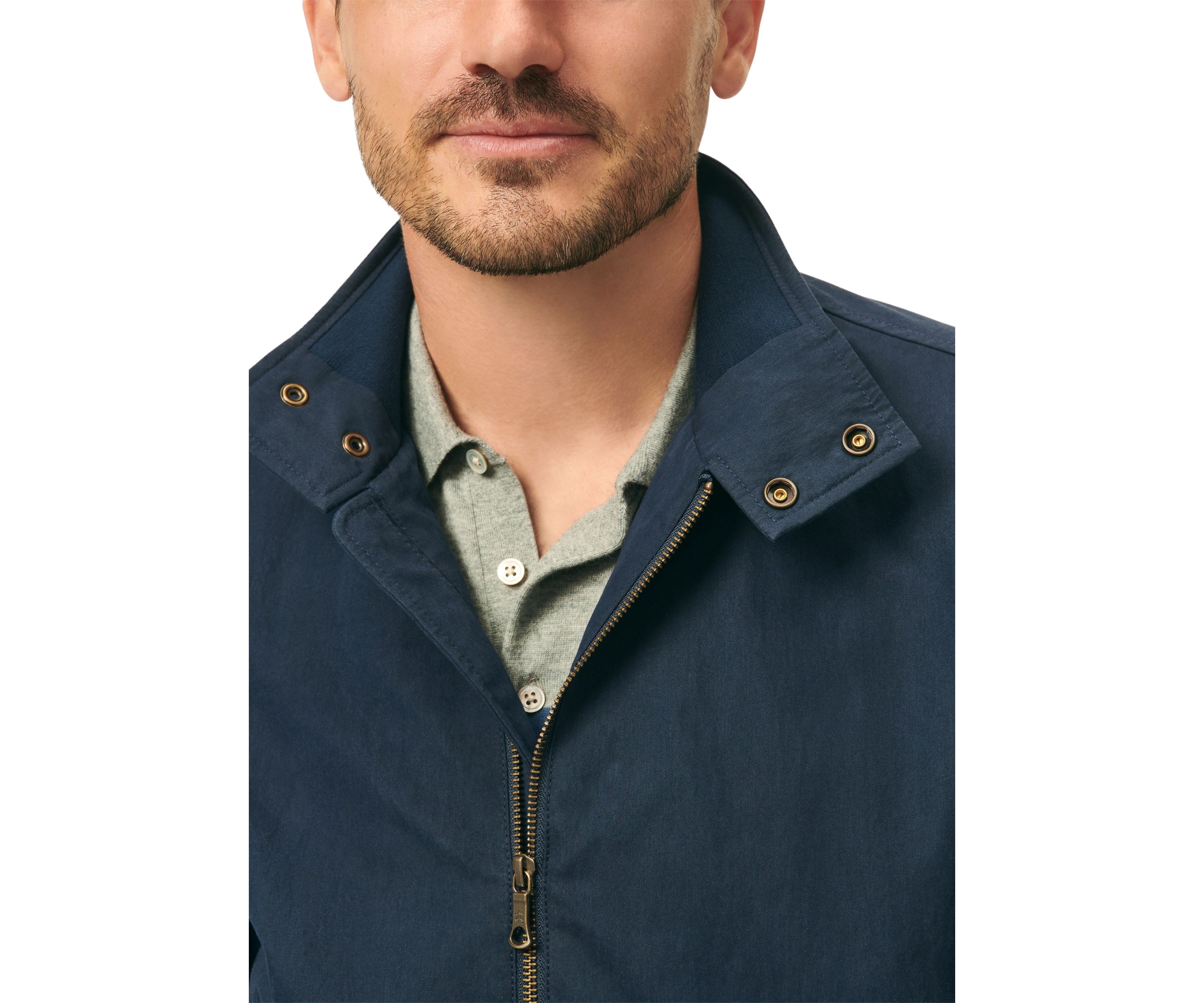 Bomber Jacket in Cotton Blend