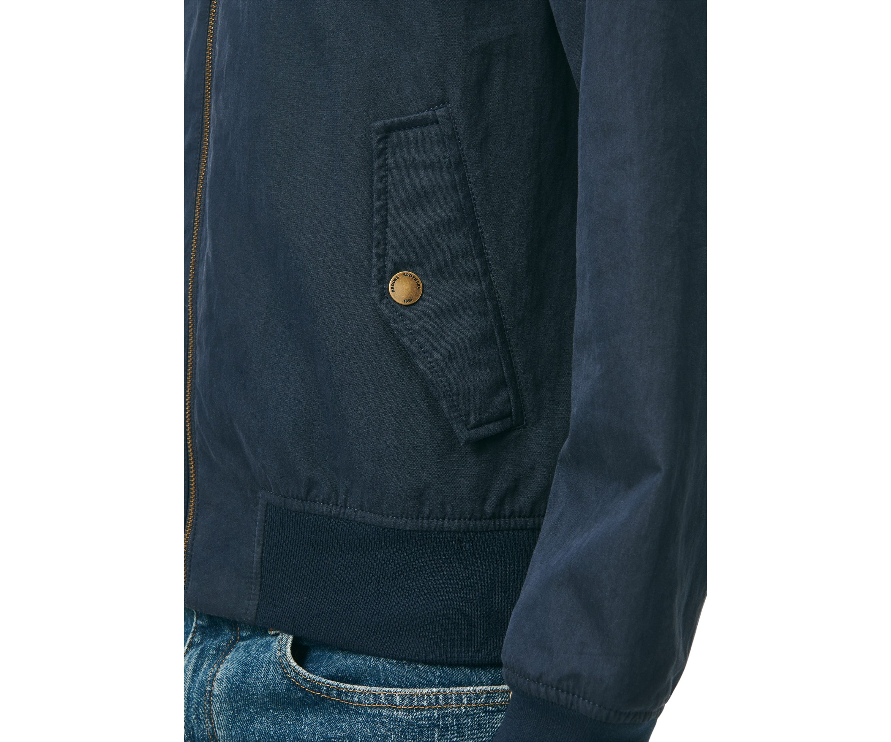 Bomber Jacket in Cotton Blend