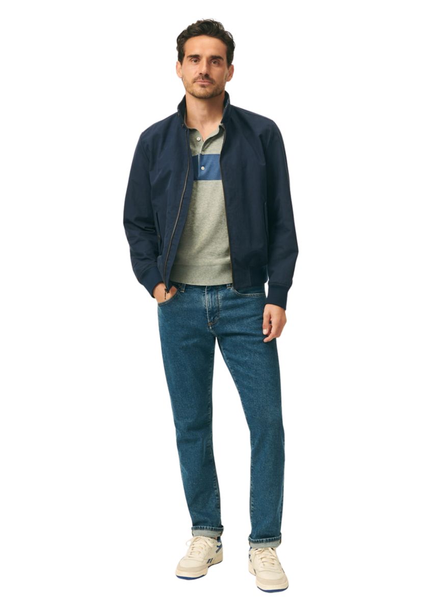 Bomber Jacket in Cotton Blend