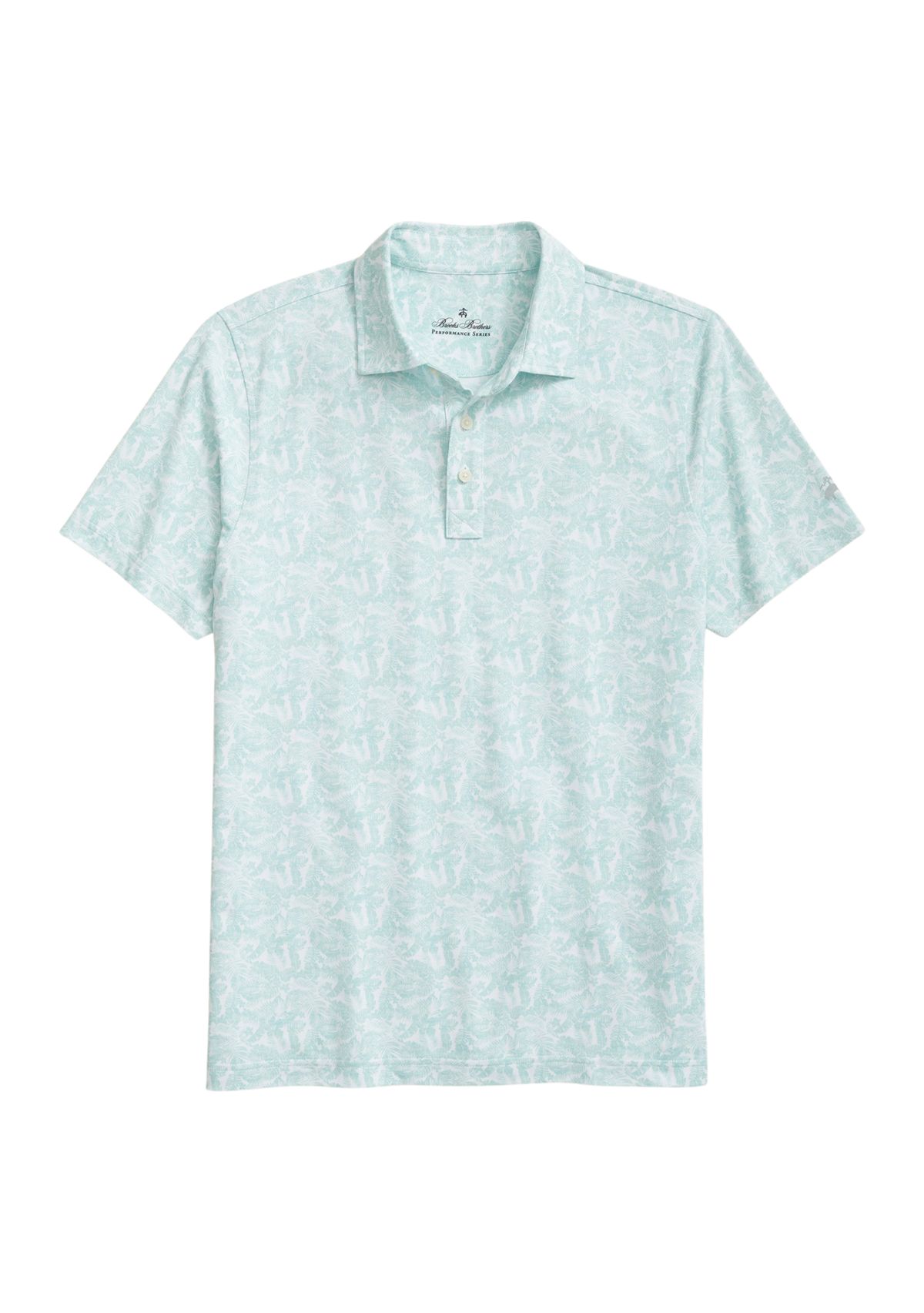 Mens Performance Series Hawaiian Print Polo Shirt