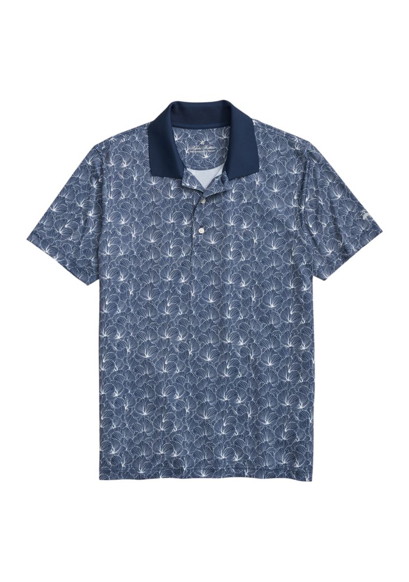 Performance Series Leaf Print Polo Shirt