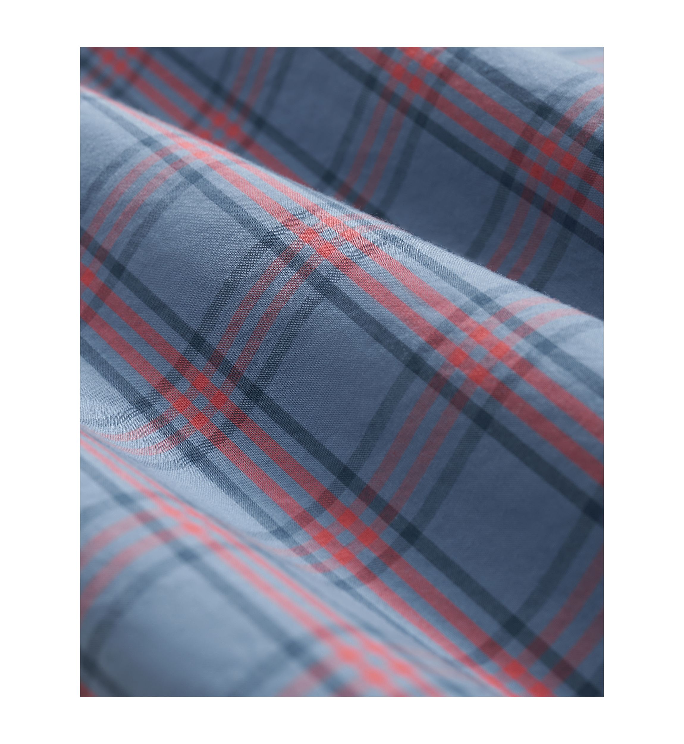 Mens Poplin Plaid Friday Shirt