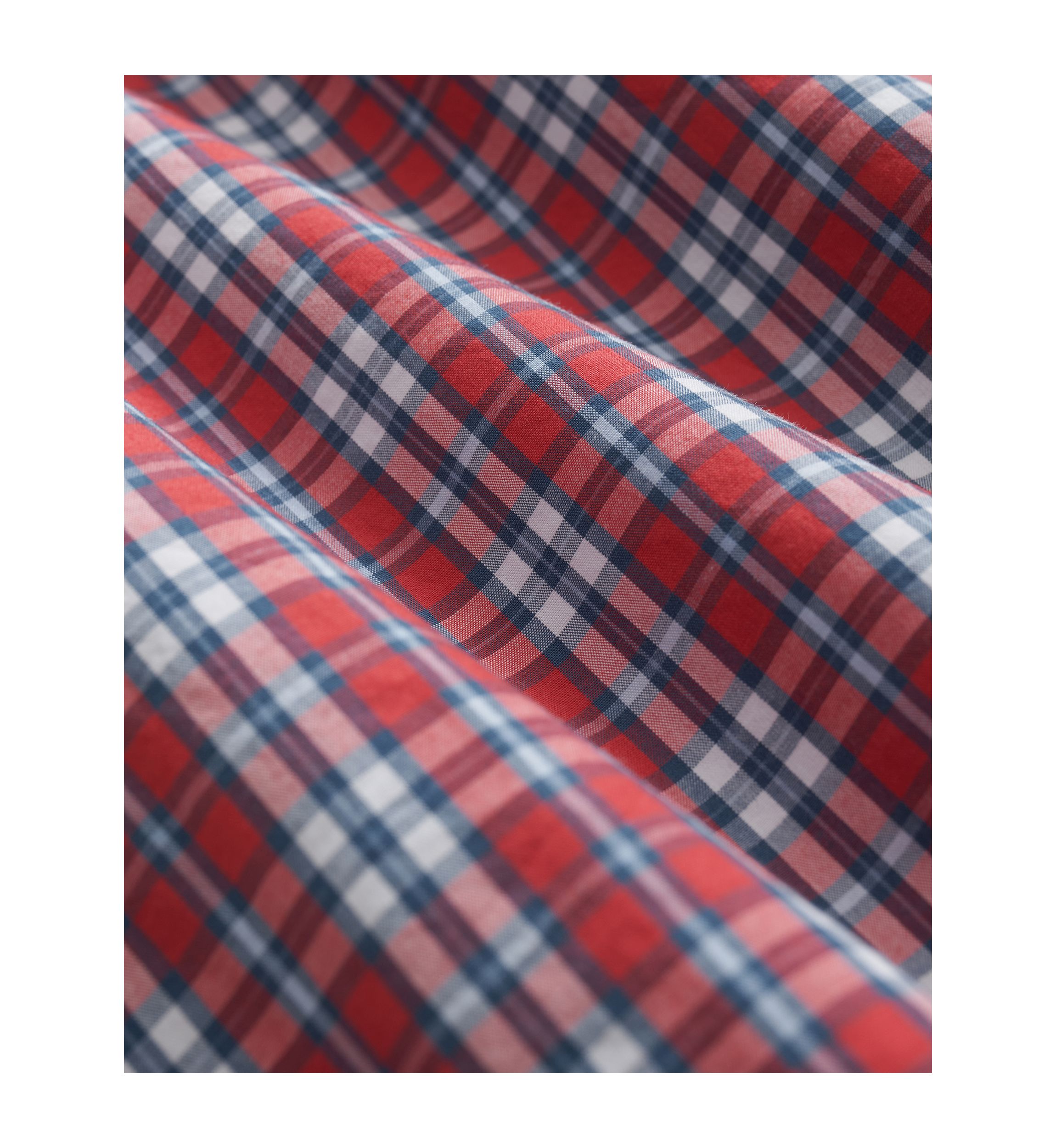 Mens Poplin Plaid Friday Shirt