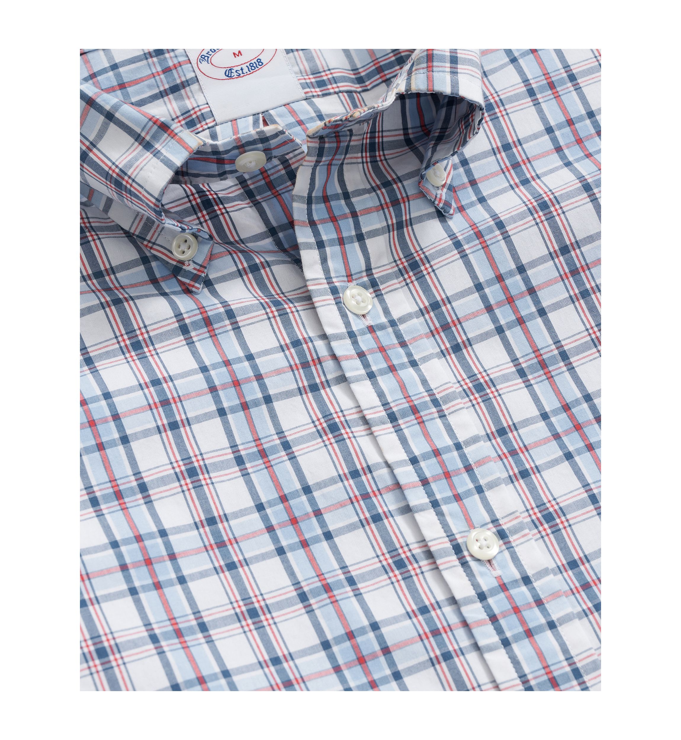 Mens Poplin Plaid Friday Shirt