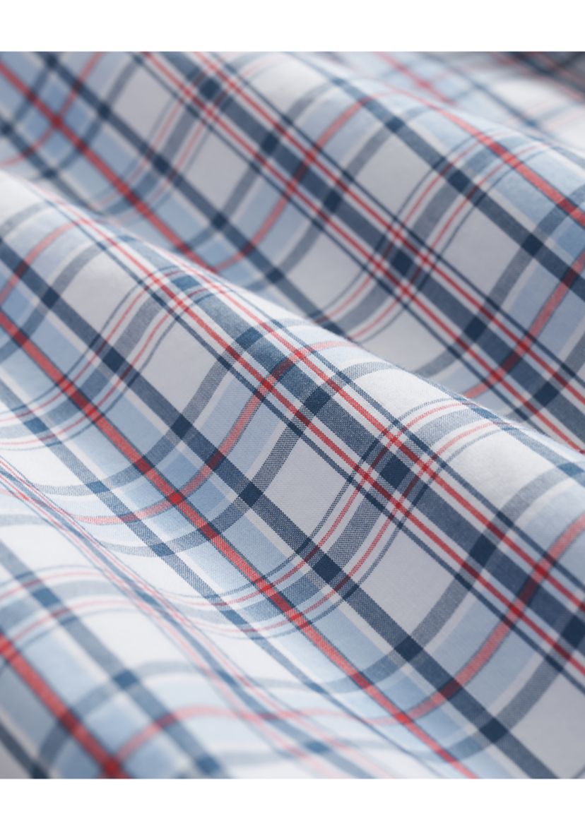 Mens Poplin Plaid Friday Shirt
