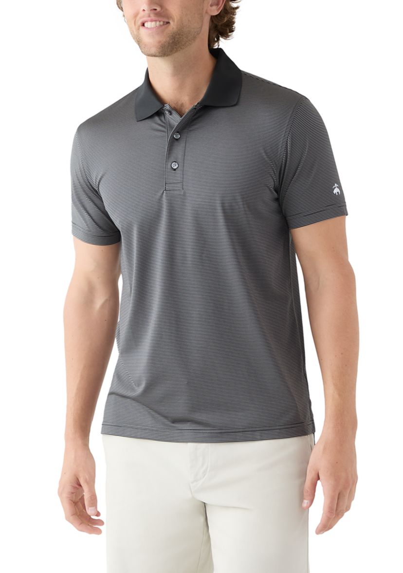 Performance Series Micro Stripe Jersey Polo Shirt