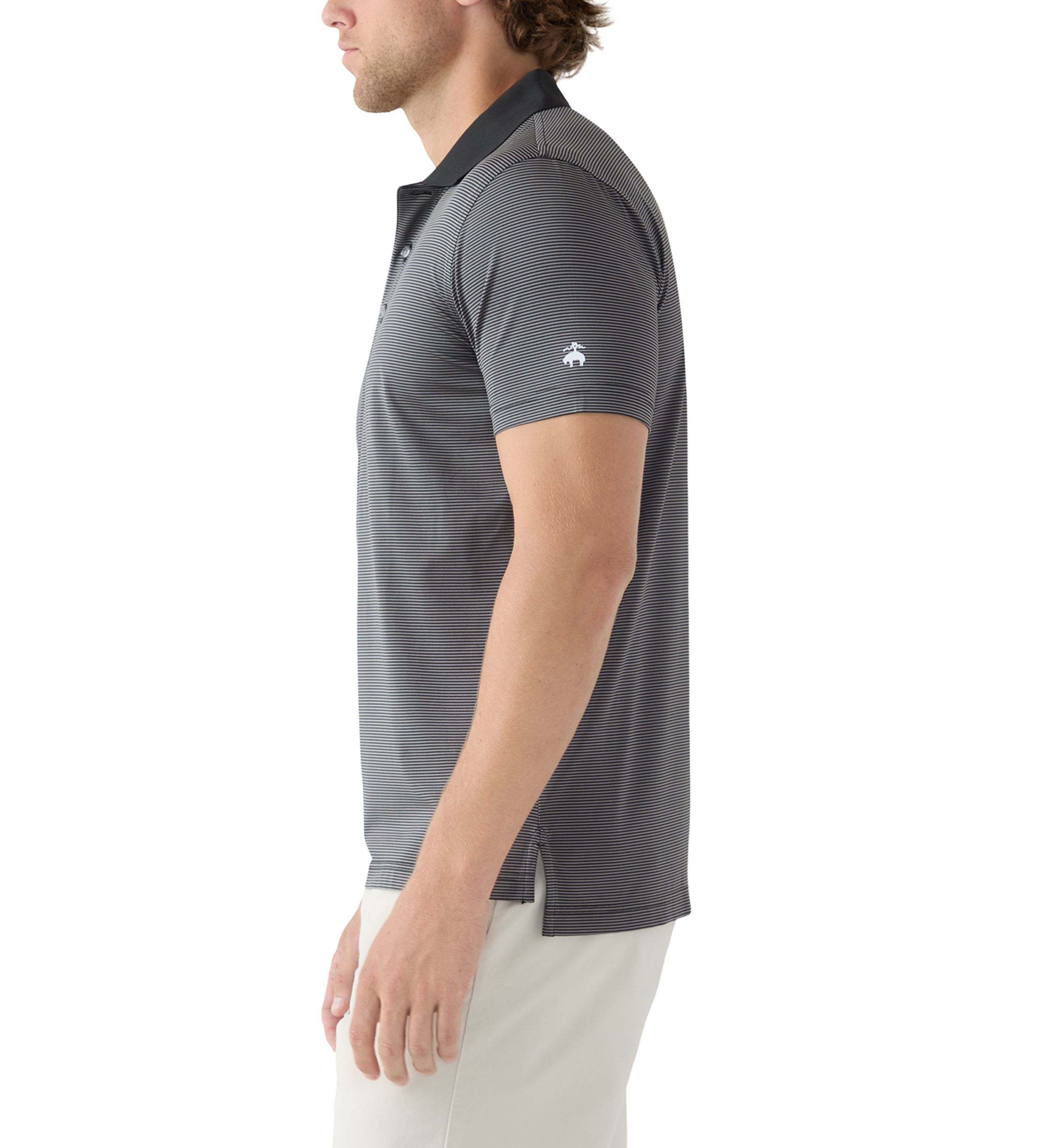Performance Series Micro Stripe Jersey Polo Shirt