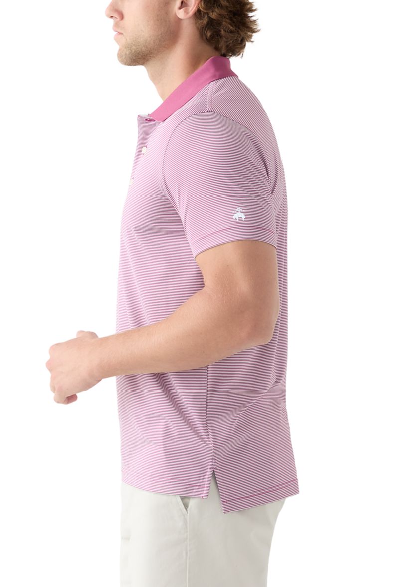 Performance Series Micro Stripe Jersey Polo Shirt