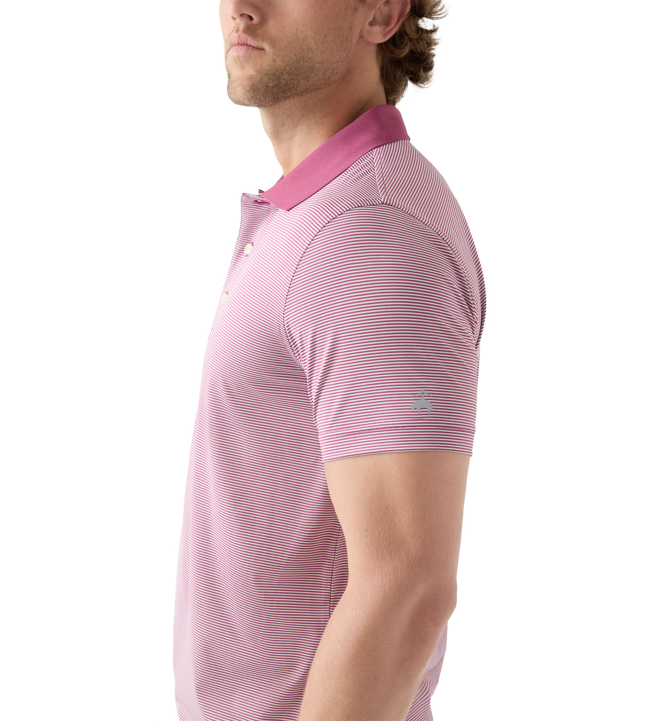 Performance Series Micro Stripe Jersey Polo Shirt
