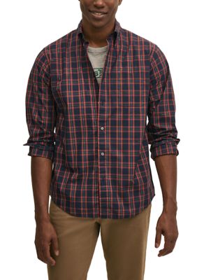 Brooks Brothers Men's Regular Fit Poplin Long Sleeve Friday Shirt