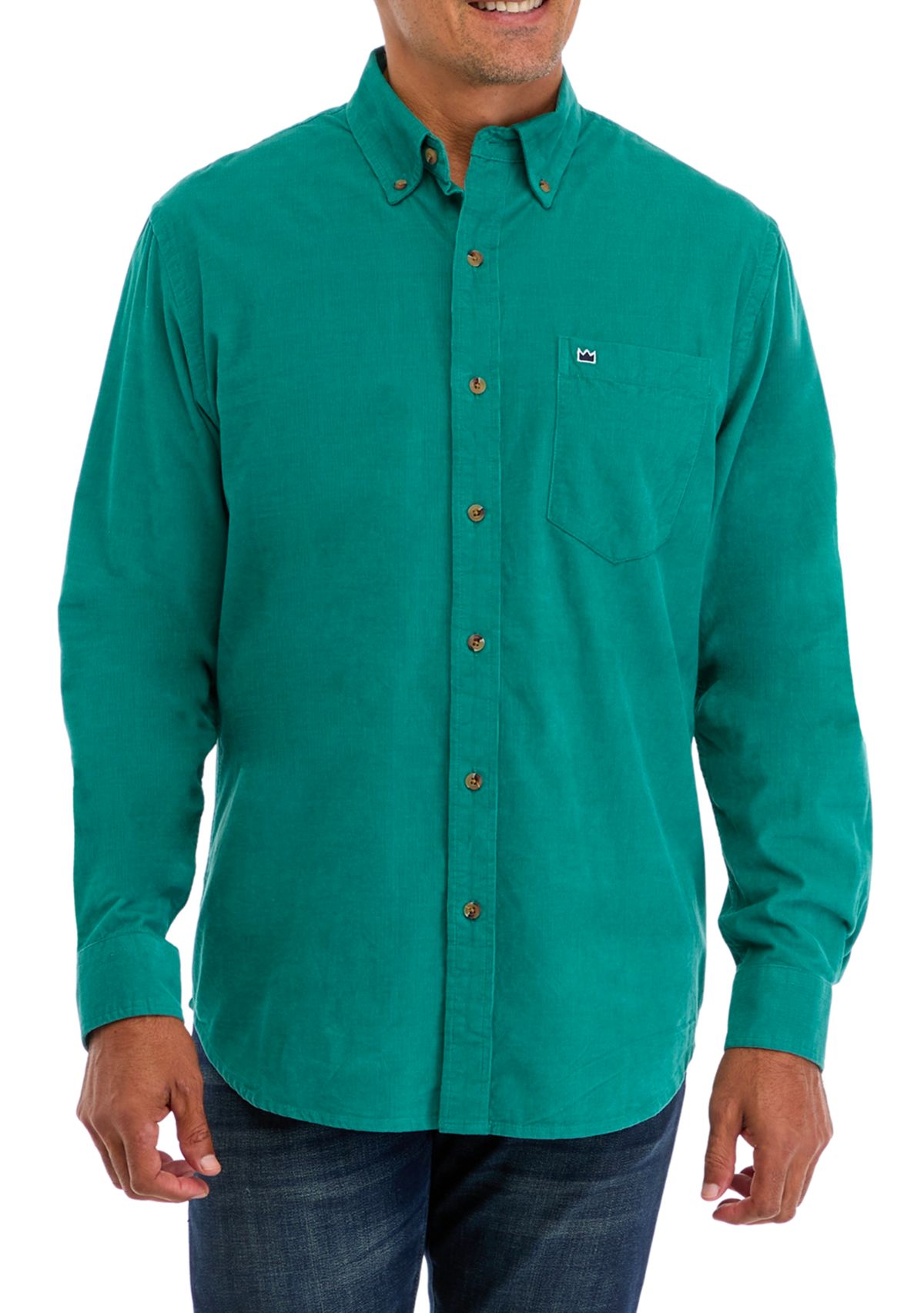 Long Sleeve Corduroy Shirt