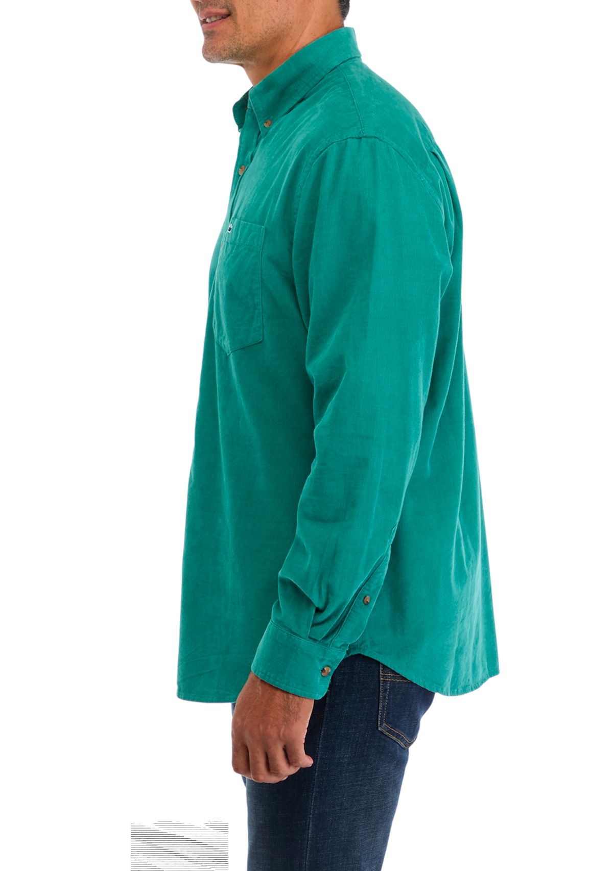 Long Sleeve Corduroy Shirt