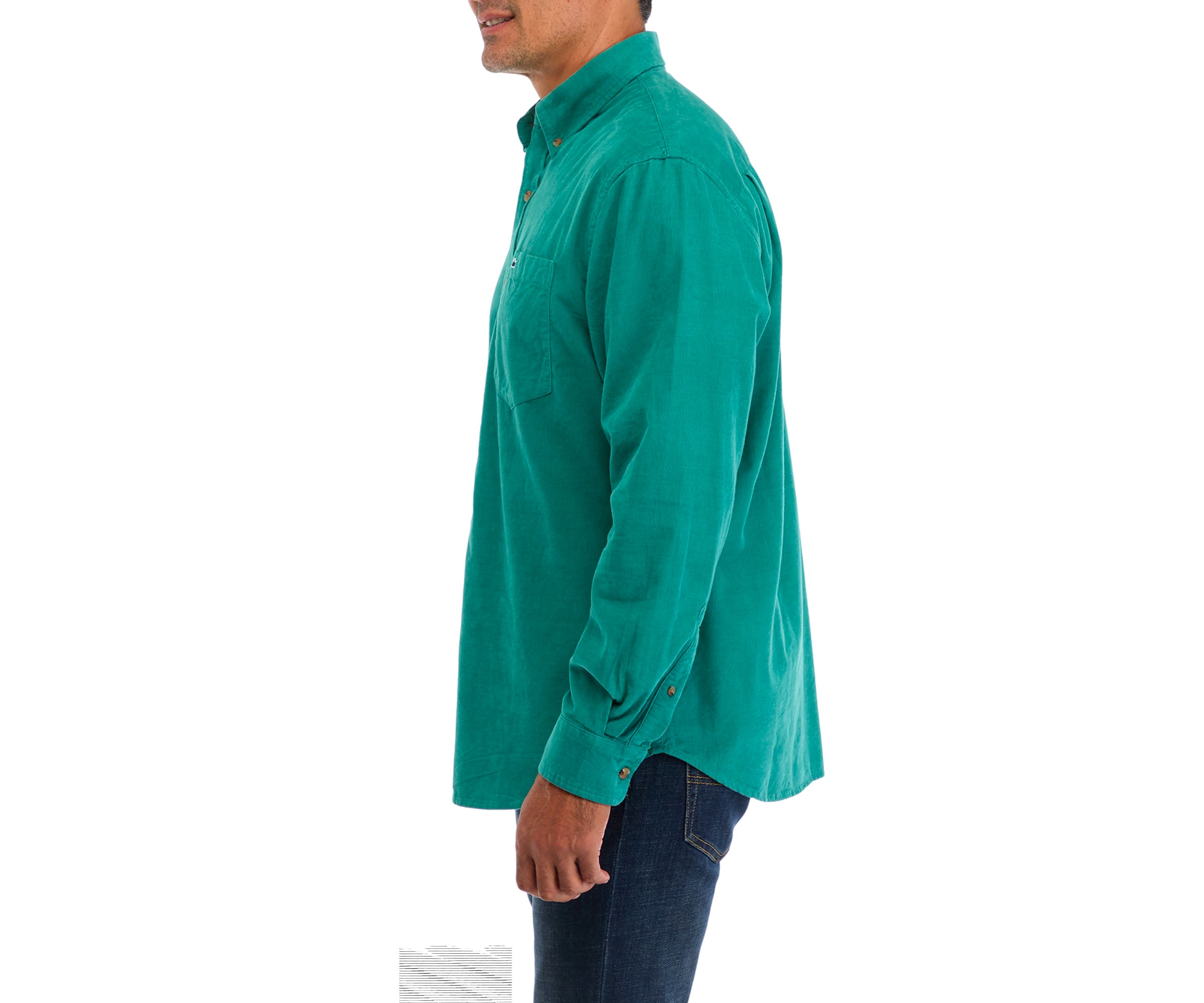 Long Sleeve Corduroy Shirt