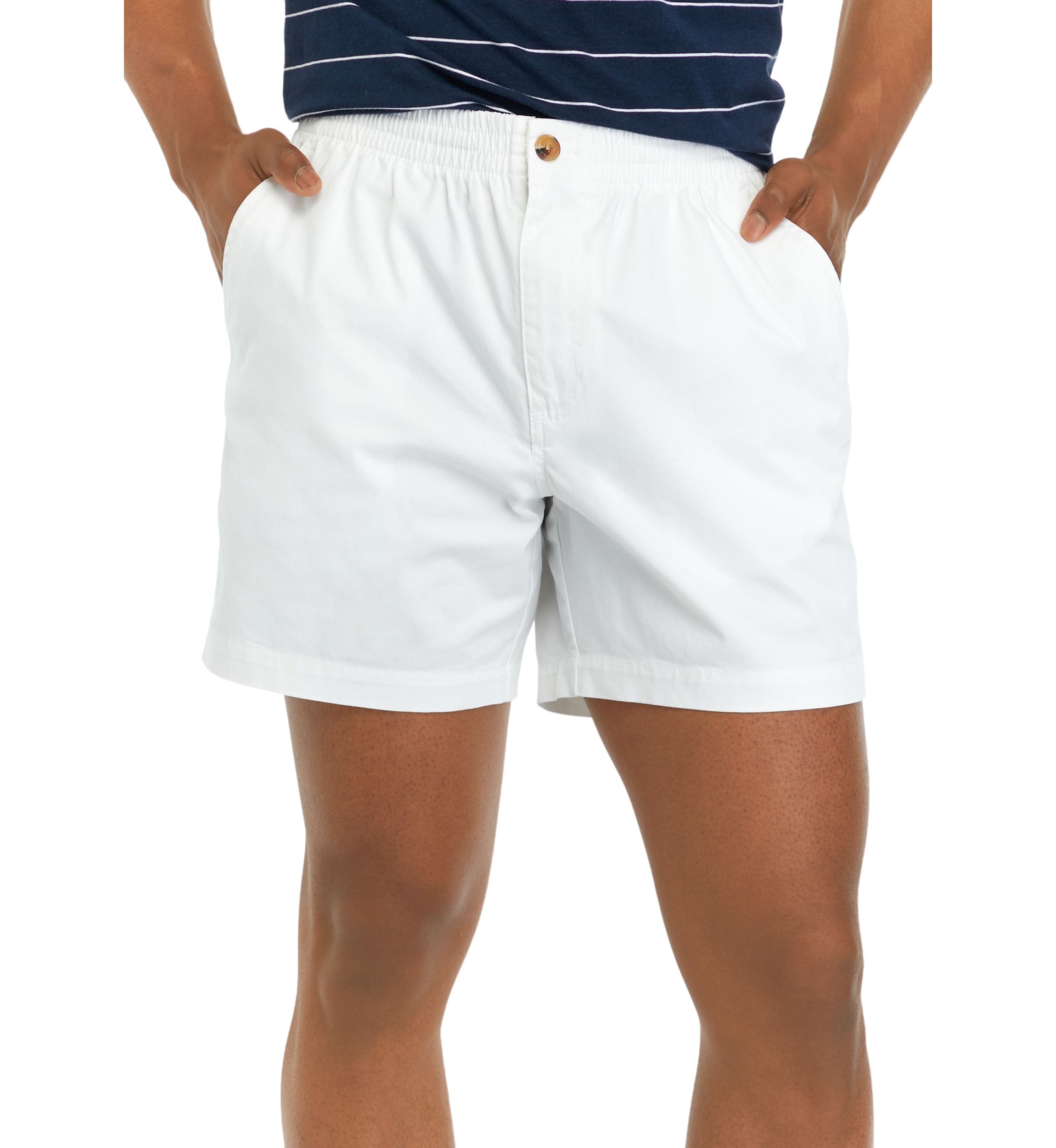 6" Twill Deck Shorts