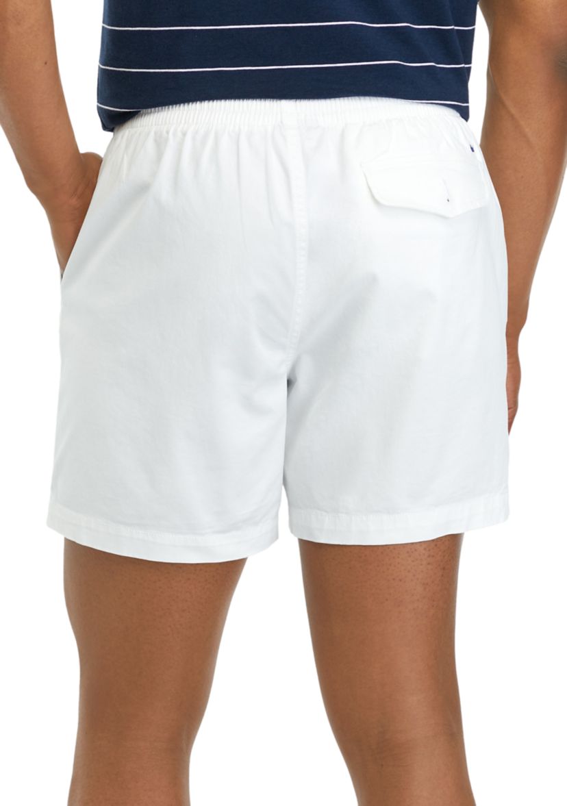 6" Twill Deck Shorts