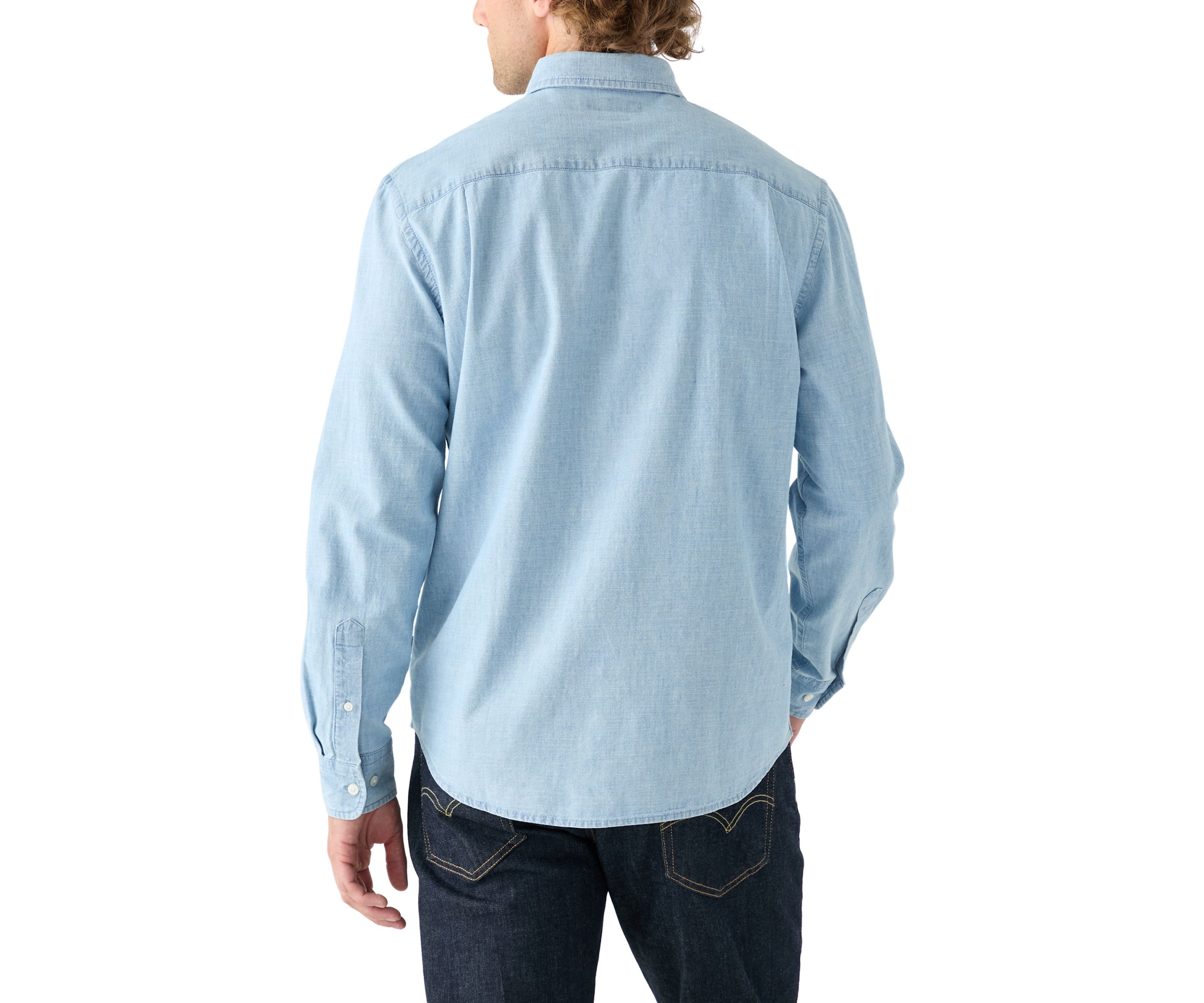 Long Sleeve Chambray Shirt