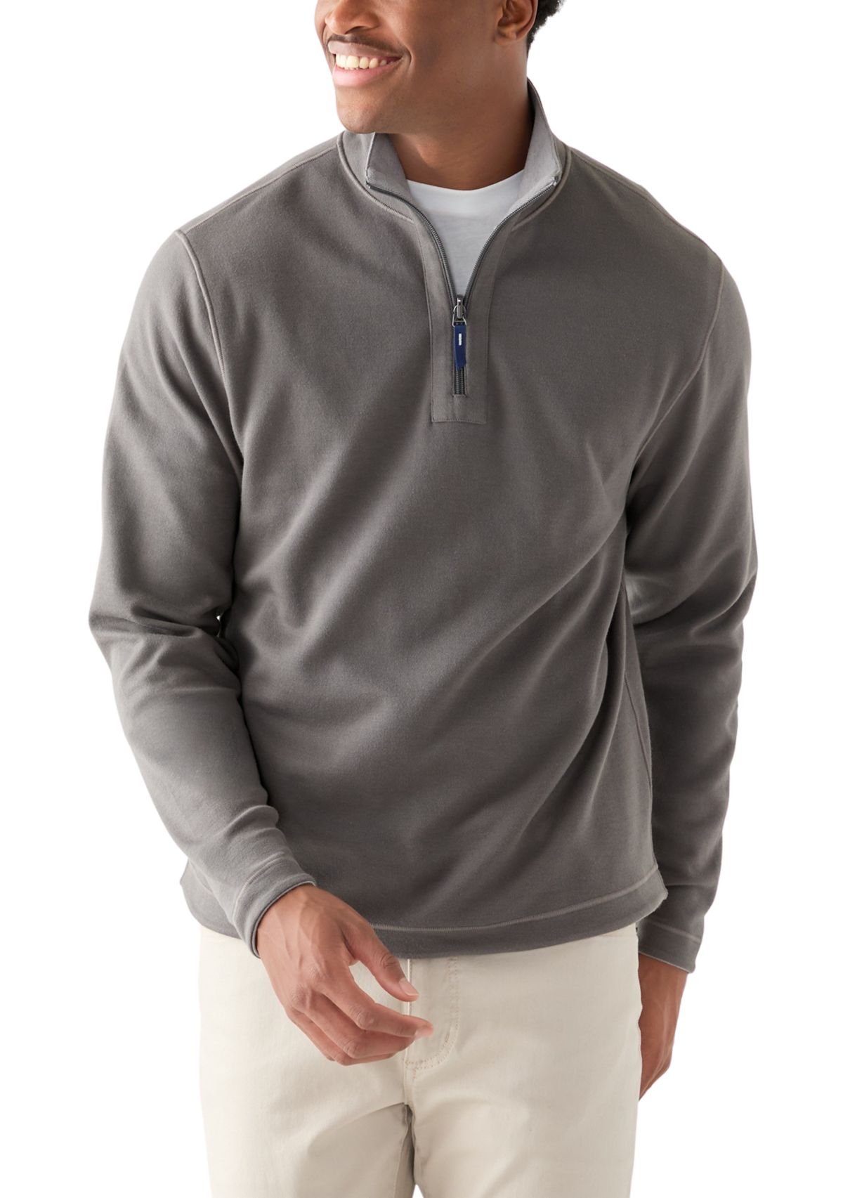 Reversible Quarter Zip Pullover