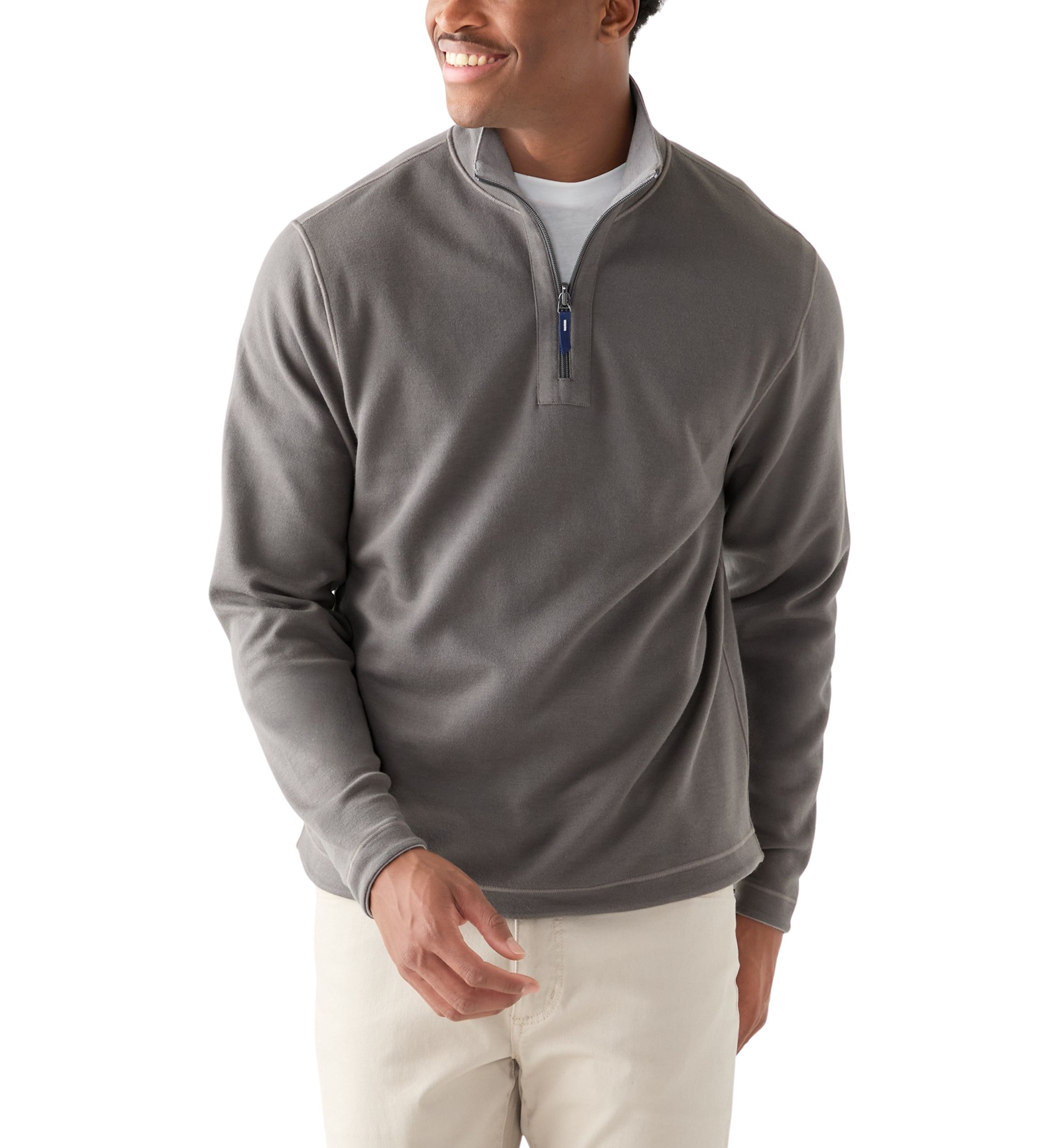 Reversible Quarter Zip Pullover