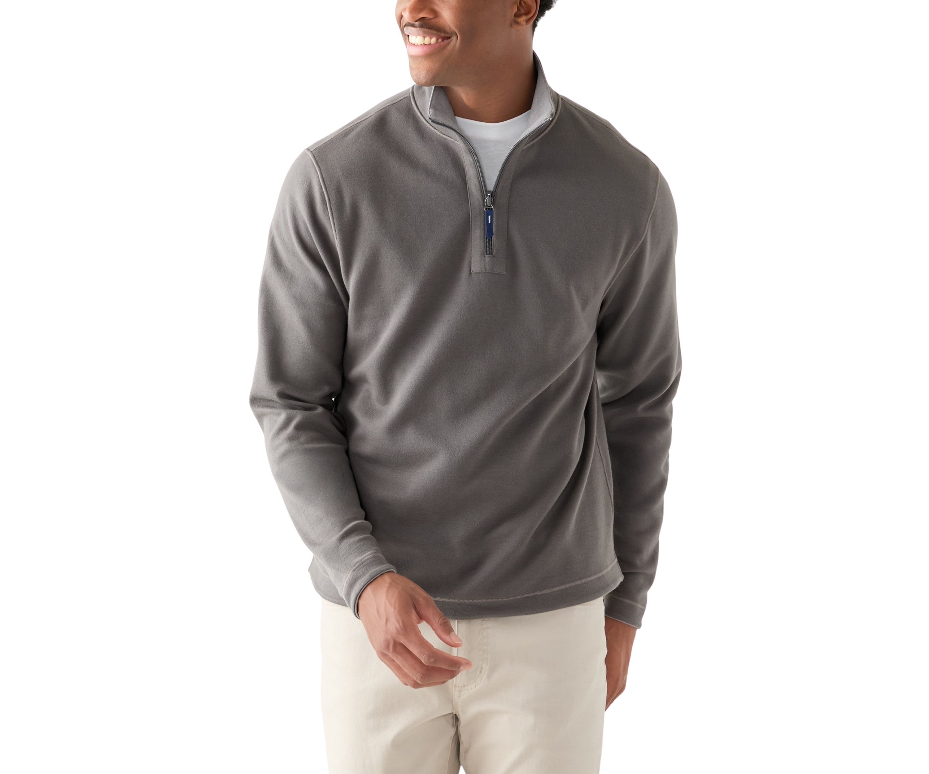 Reversible Quarter Zip Pullover