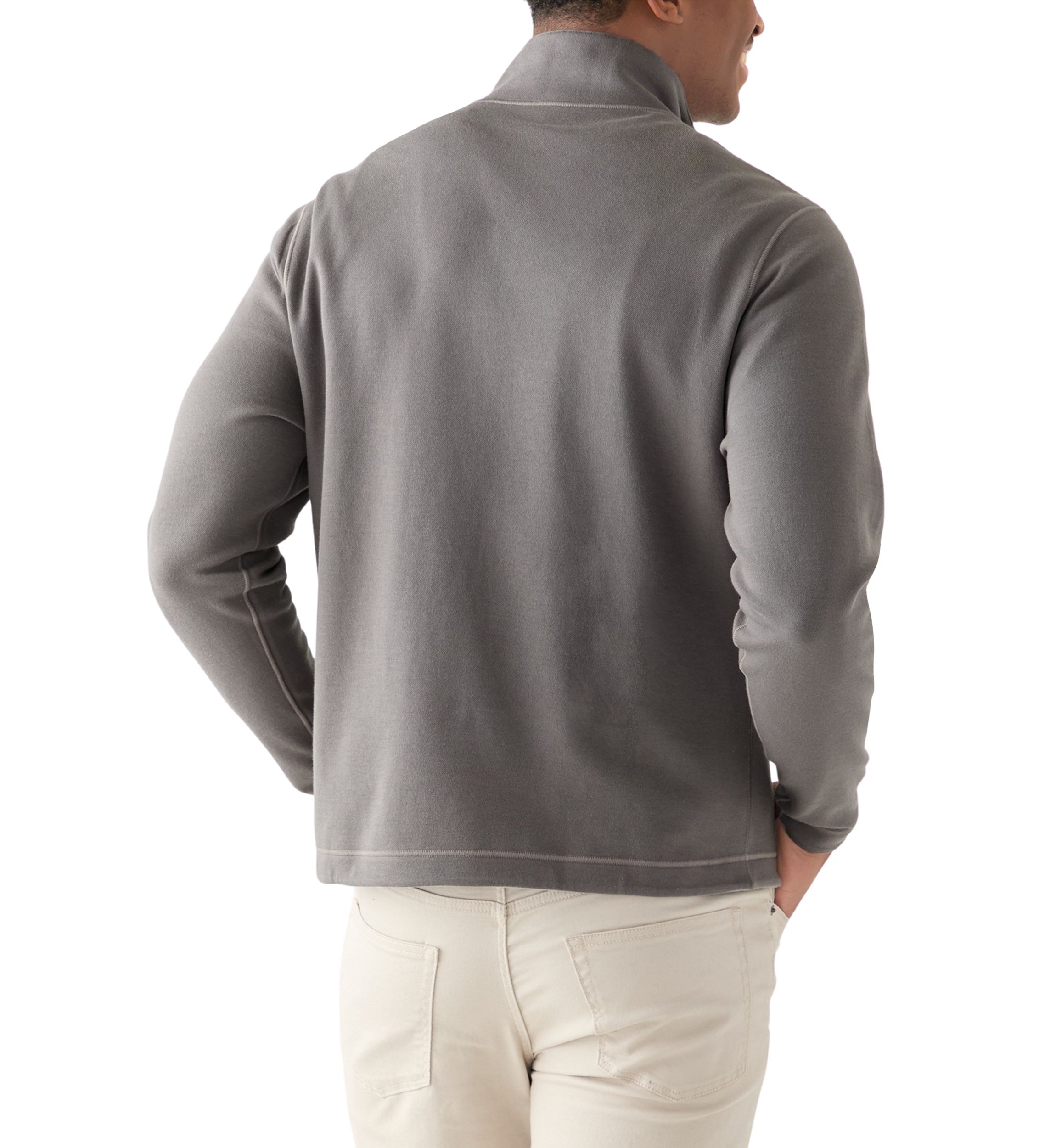 Reversible Quarter Zip Pullover
