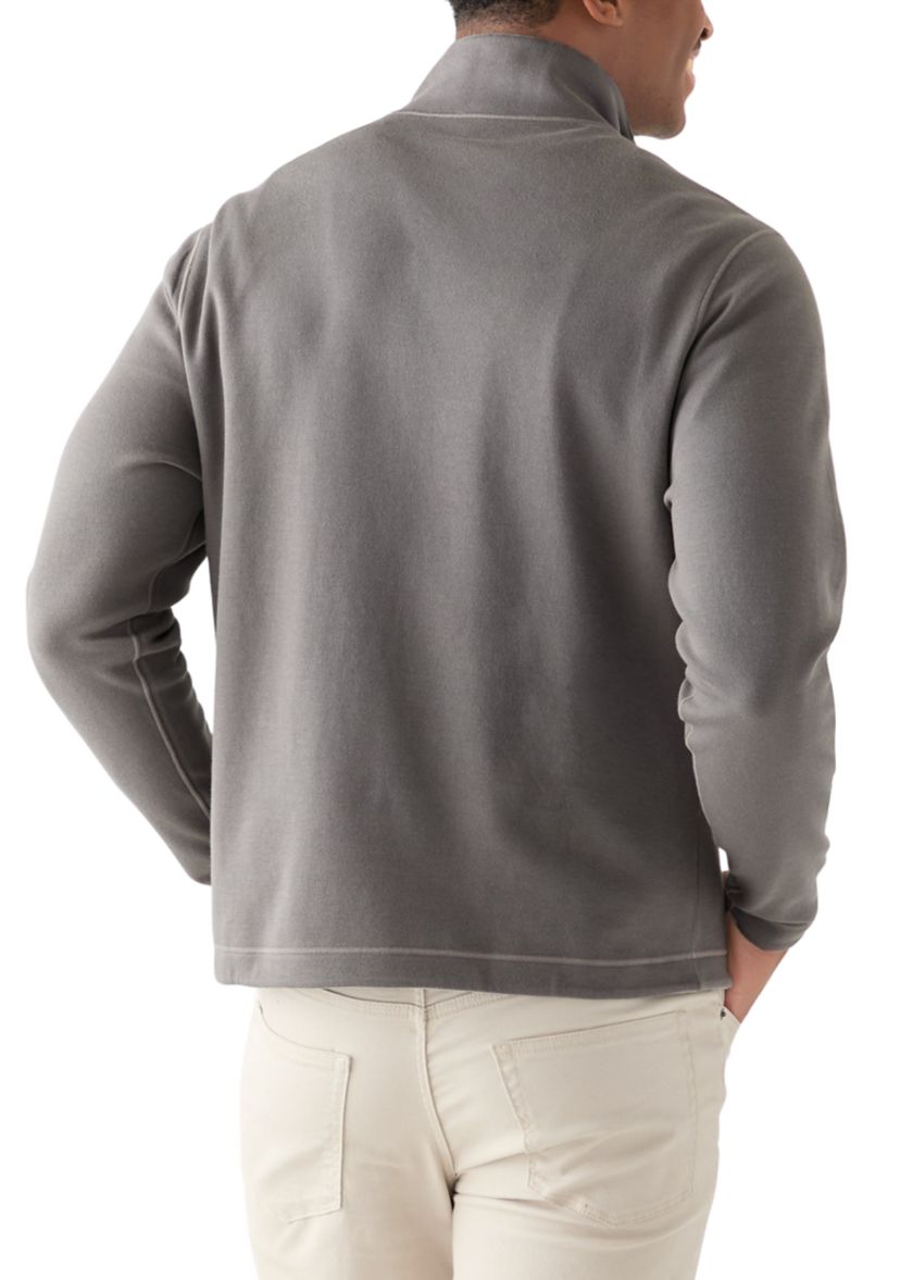 Reversible Quarter Zip Pullover