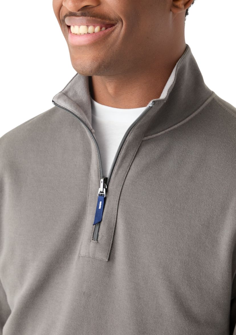 Reversible Quarter Zip Pullover