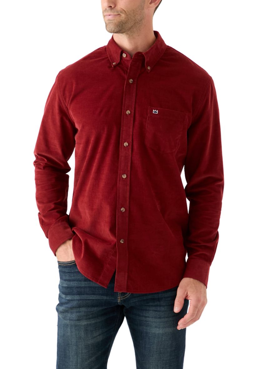 Long Sleeve Corduroy Shirt