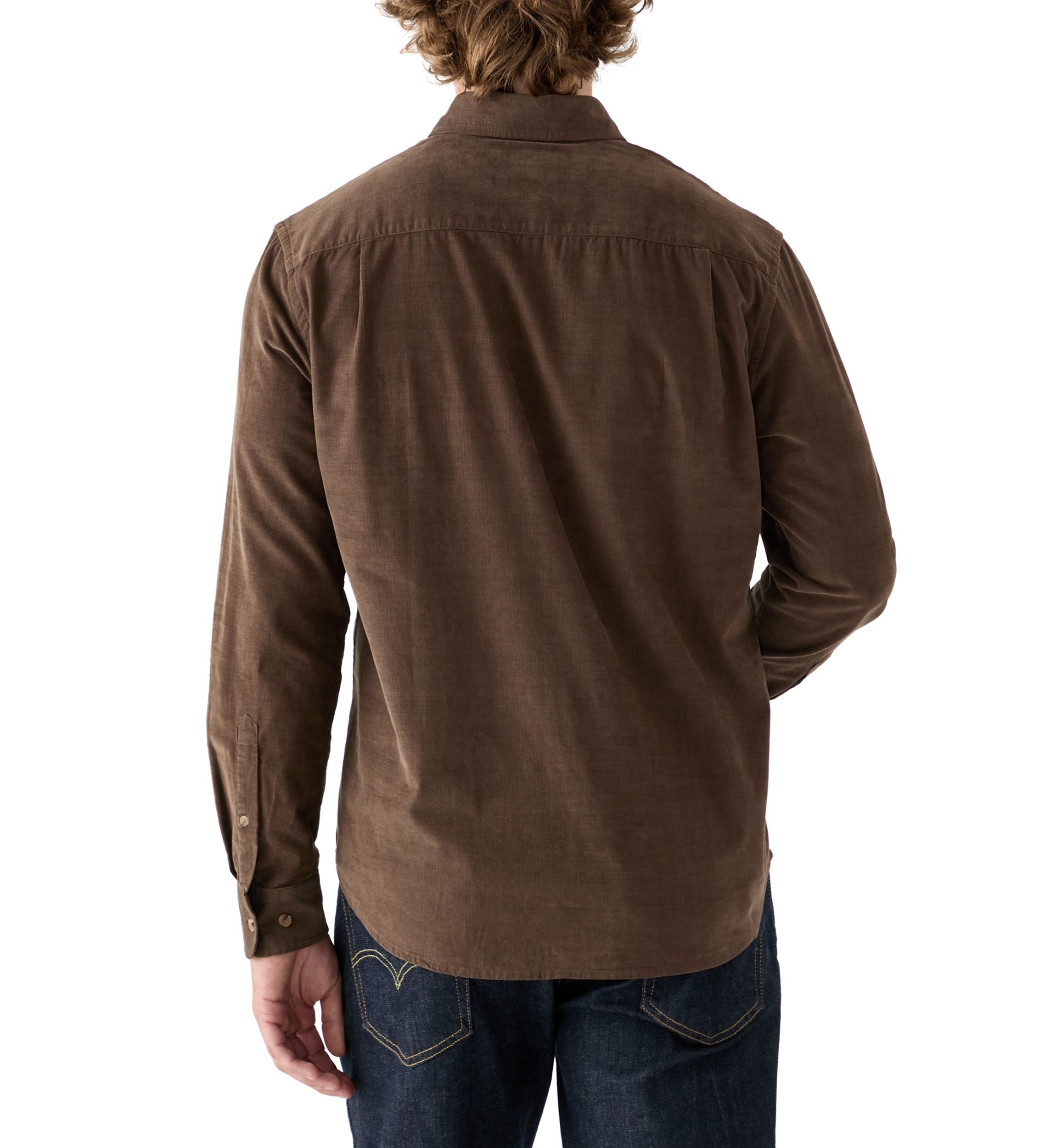 Long Sleeve Corduroy Shirt