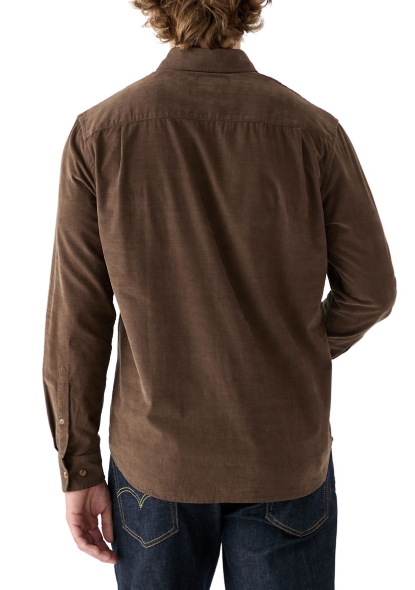 Long Sleeve Corduroy Shirt