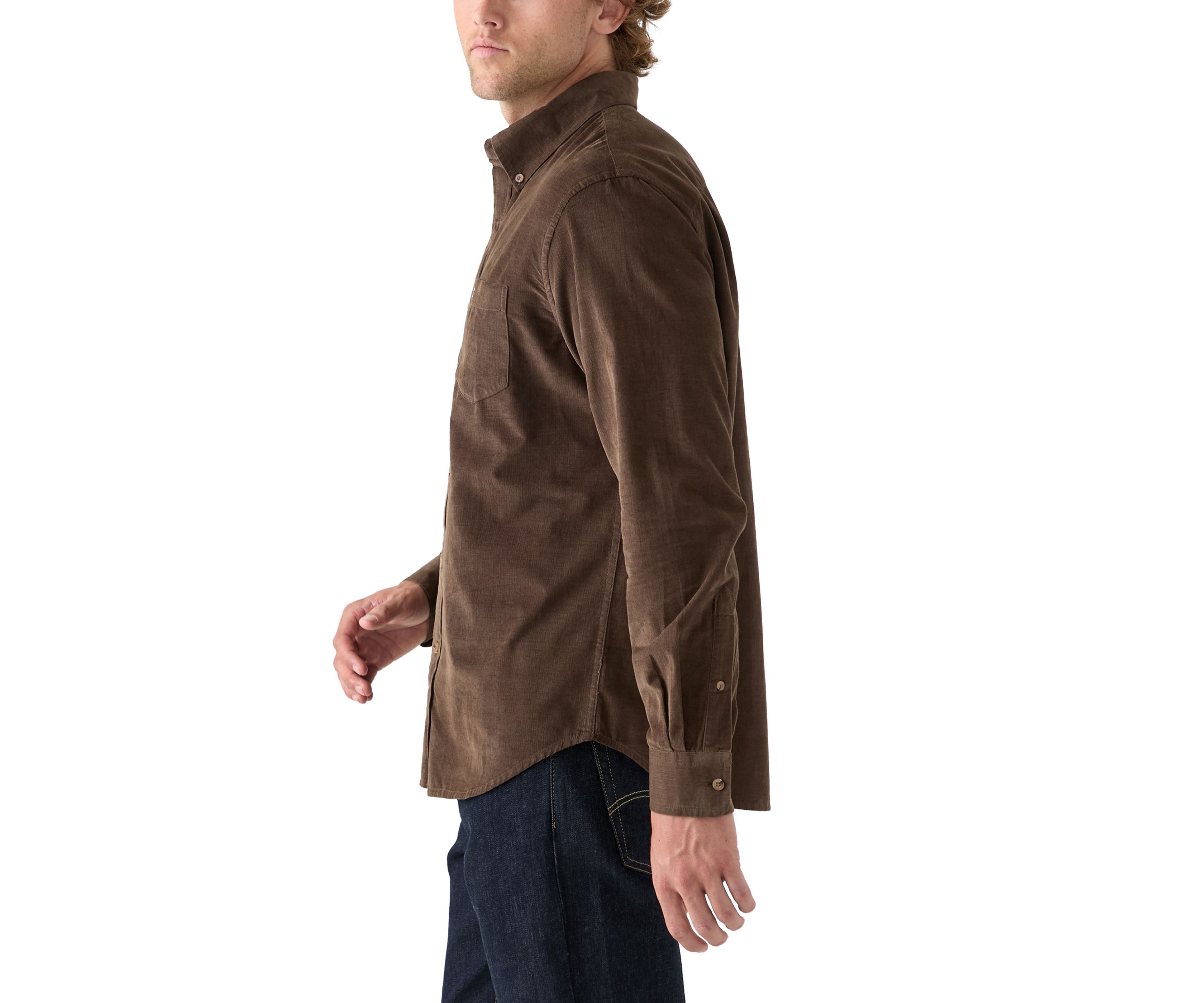 Long Sleeve Corduroy Shirt