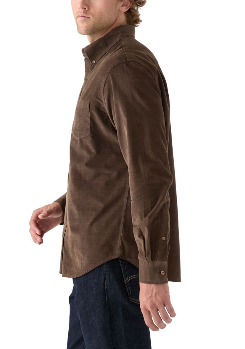 Long Sleeve Corduroy Shirt