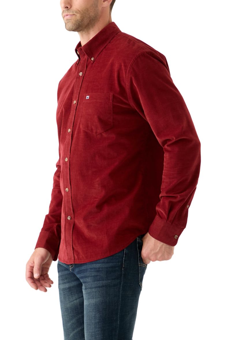 Long Sleeve Corduroy Shirt