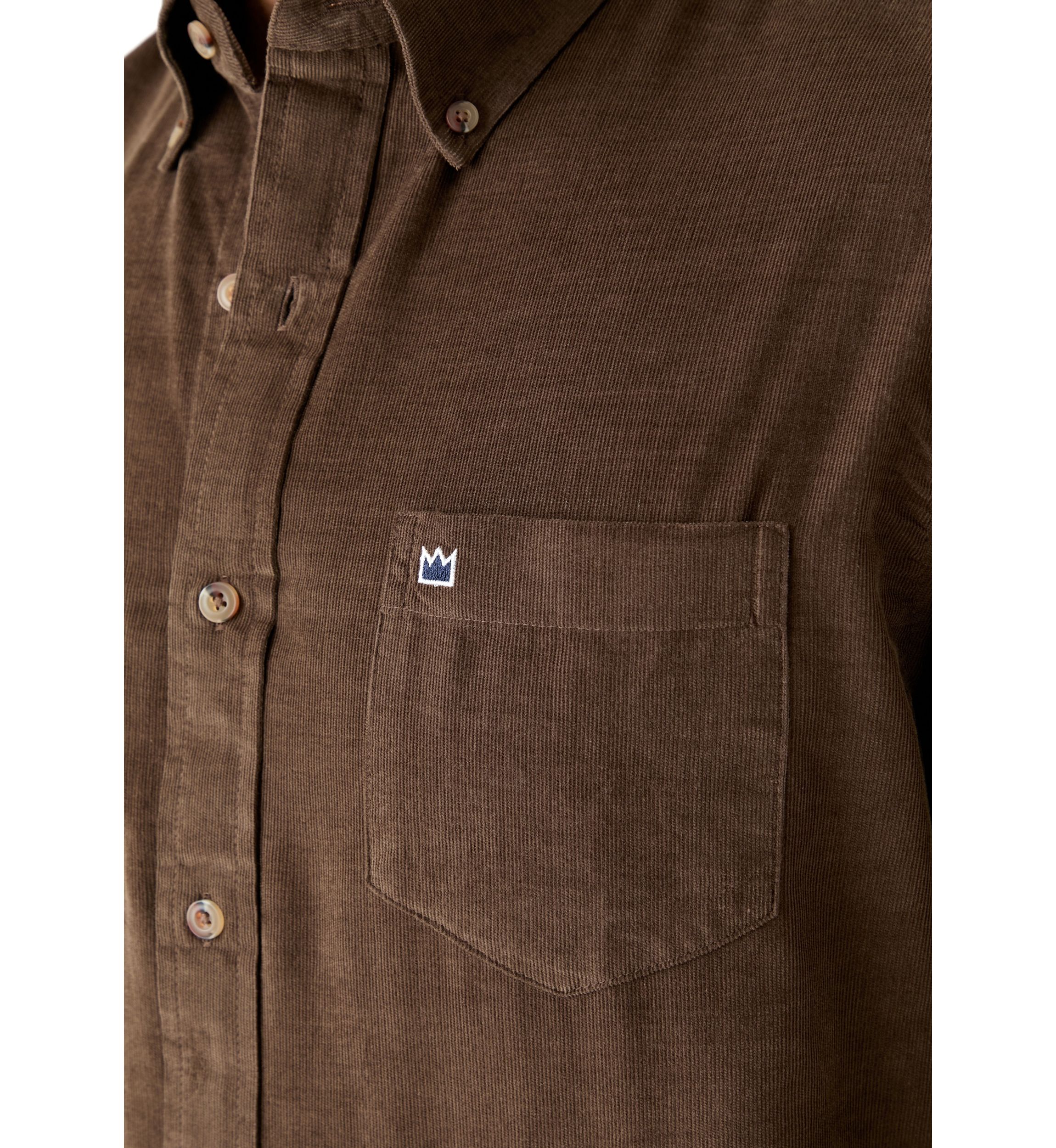 Long Sleeve Corduroy Shirt