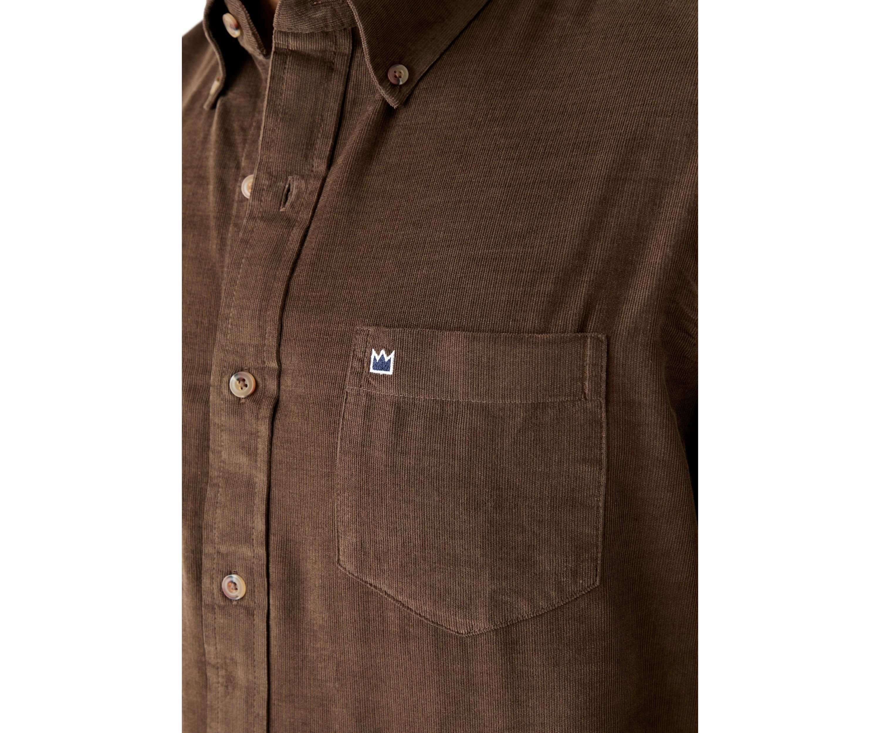 Long Sleeve Corduroy Shirt