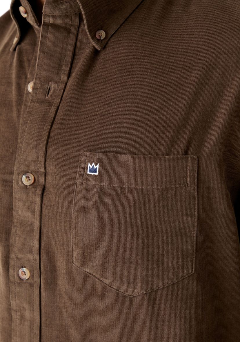 Long Sleeve Corduroy Shirt