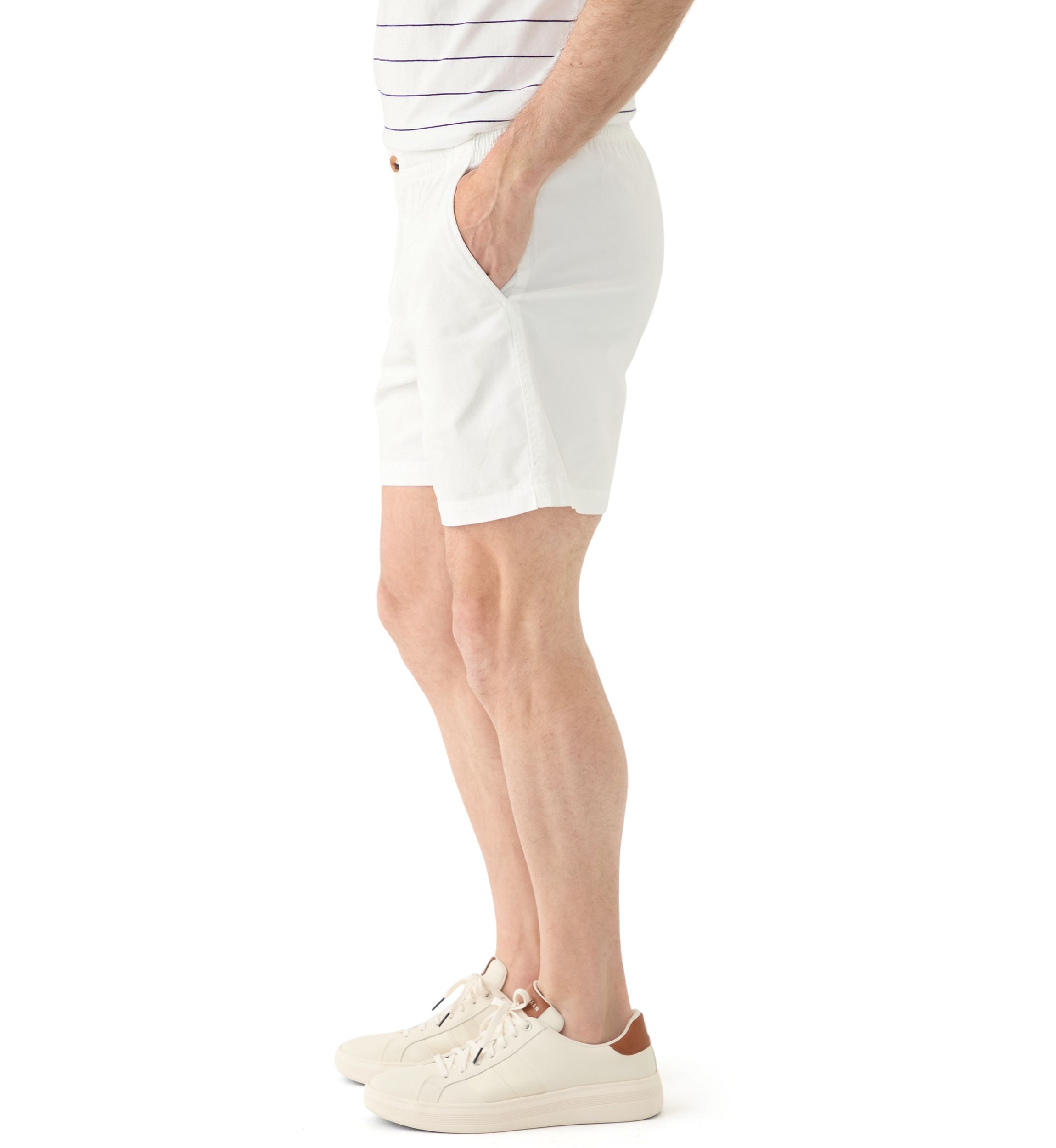 6" Twill Deck Shorts