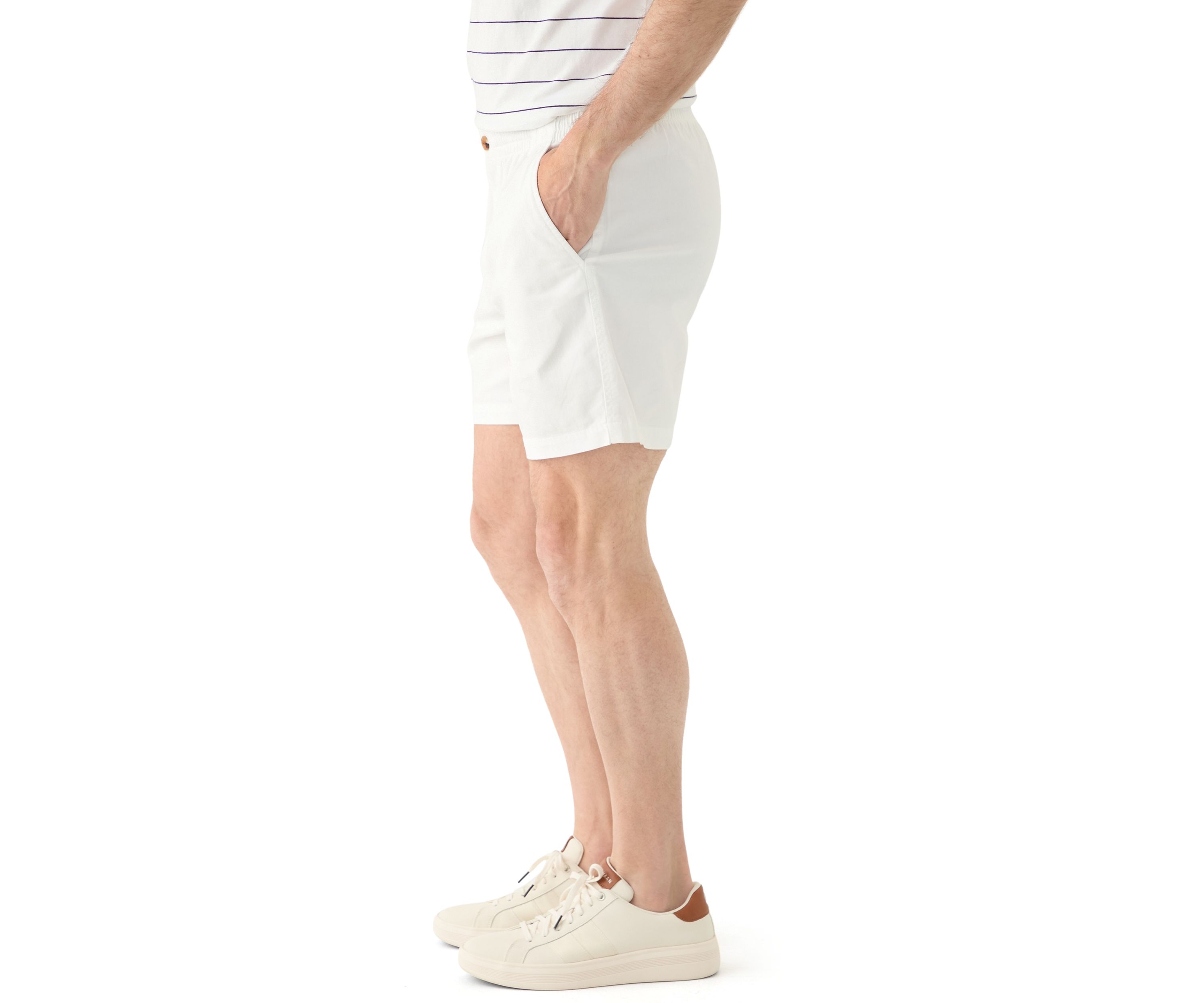 6" Twill Deck Shorts
