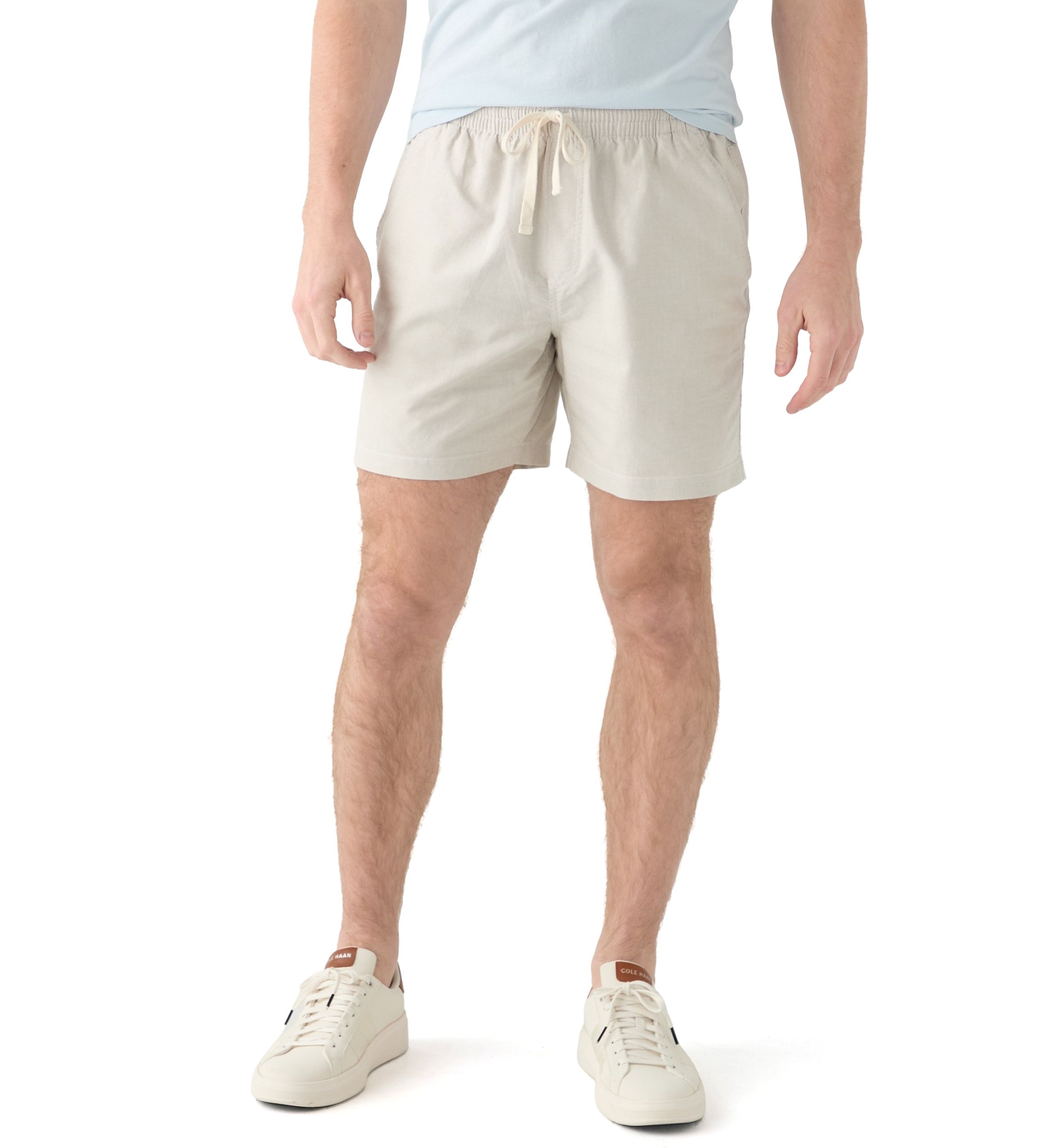 6" Oxford Deck Shorts