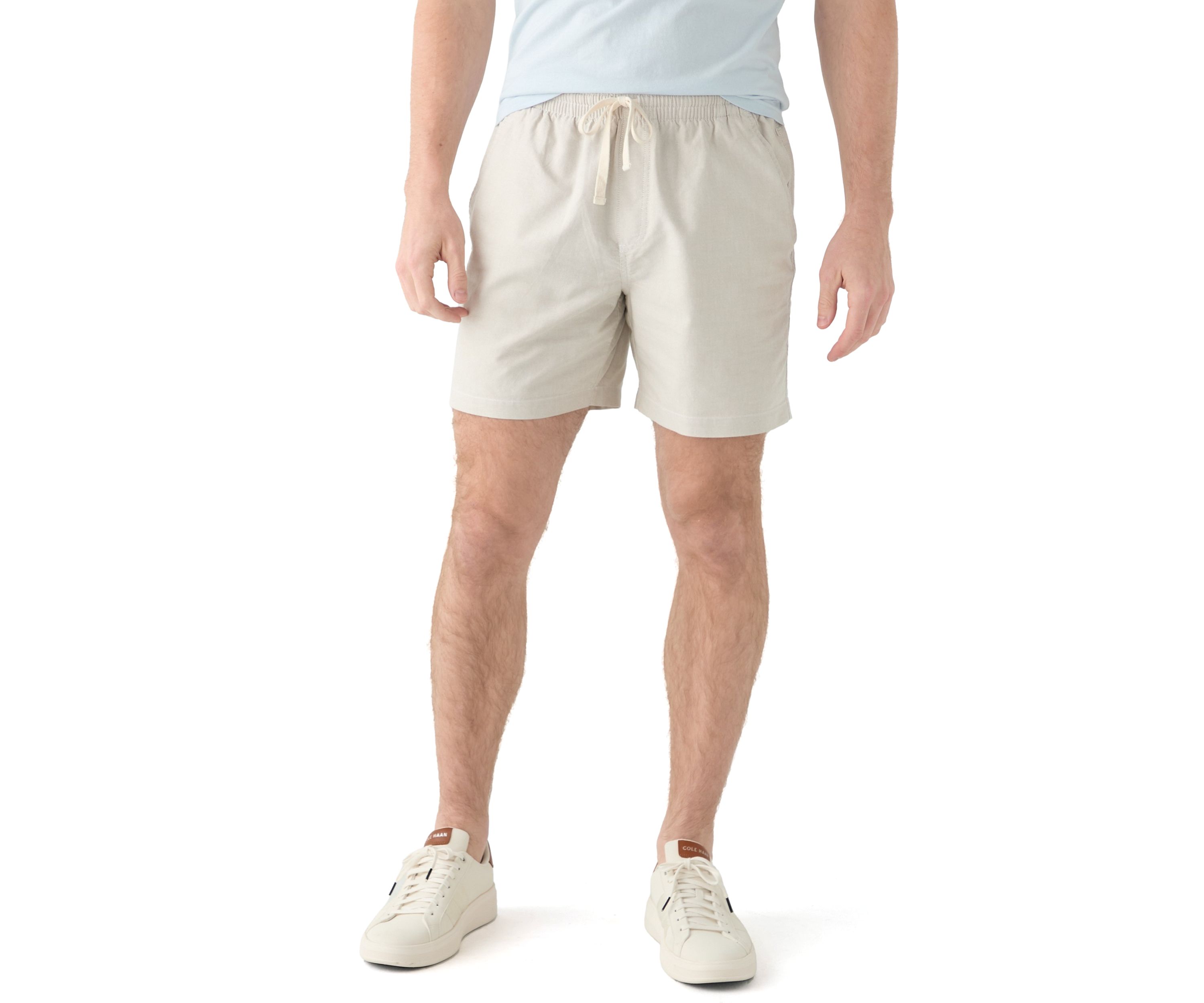 6" Oxford Deck Shorts