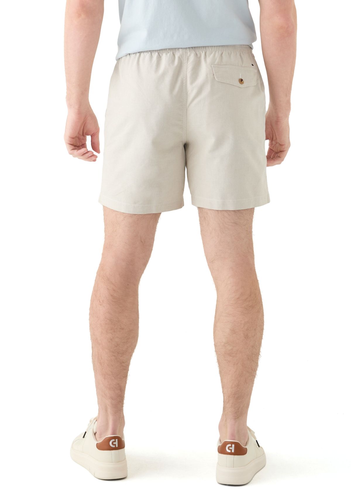 6" Oxford Deck Shorts