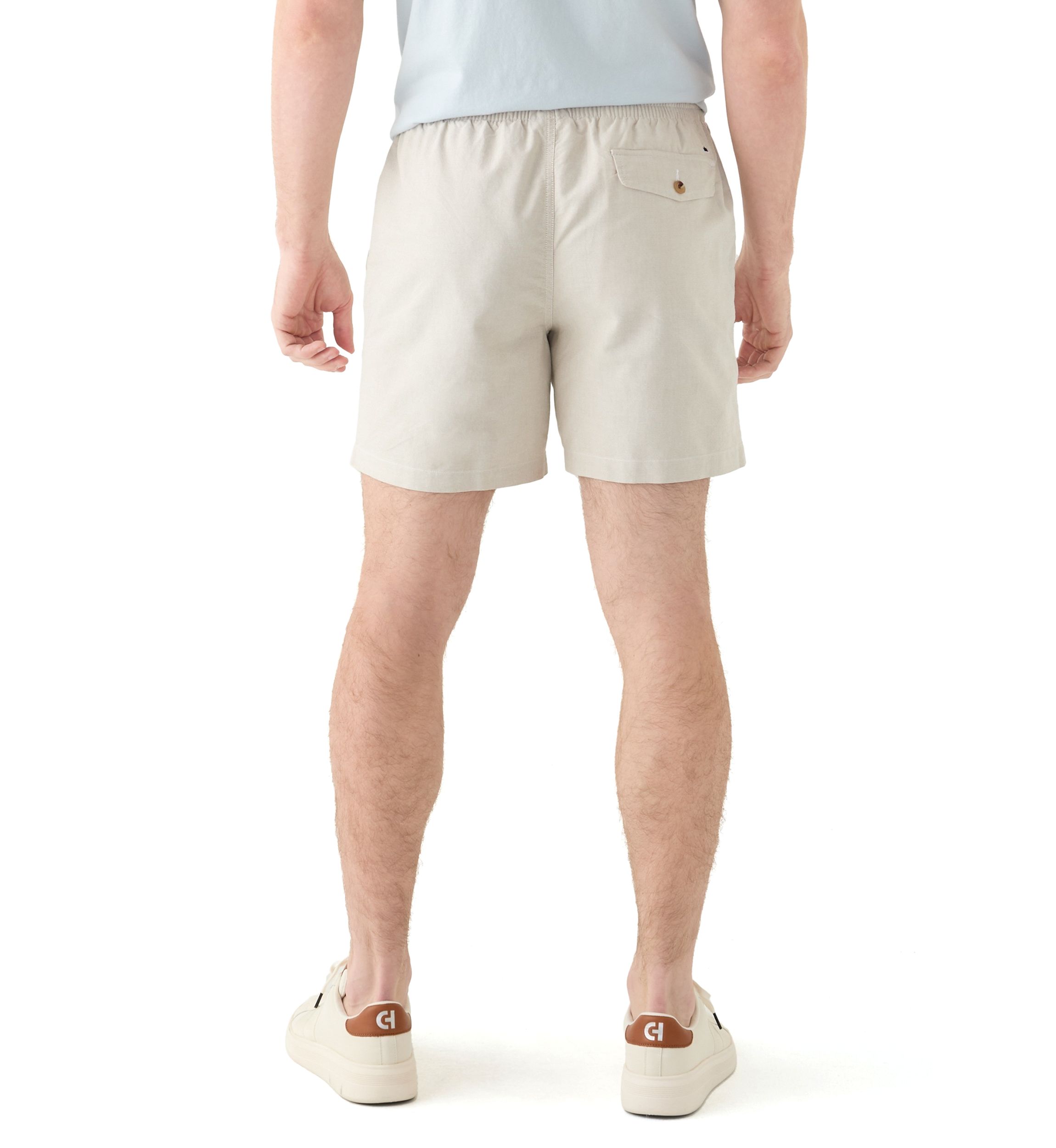 6" Oxford Deck Shorts